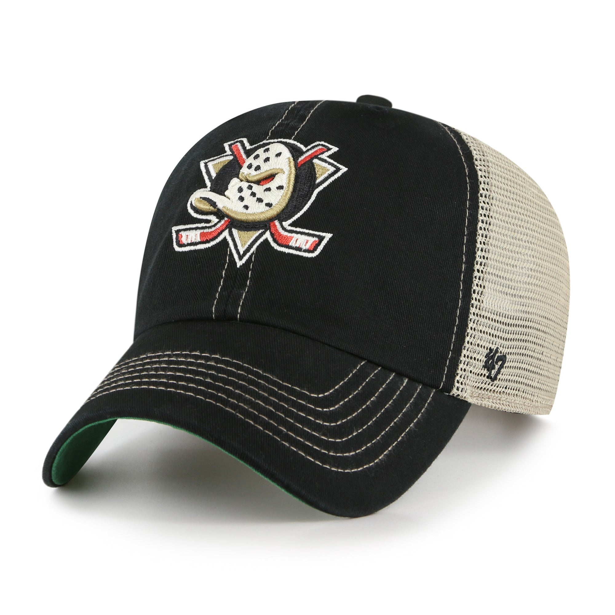 Anaheim Ducks '47 Tuscaloosa Trawler CLEAN UP NHL Cap Schwarz - STADIUMDREAMS
