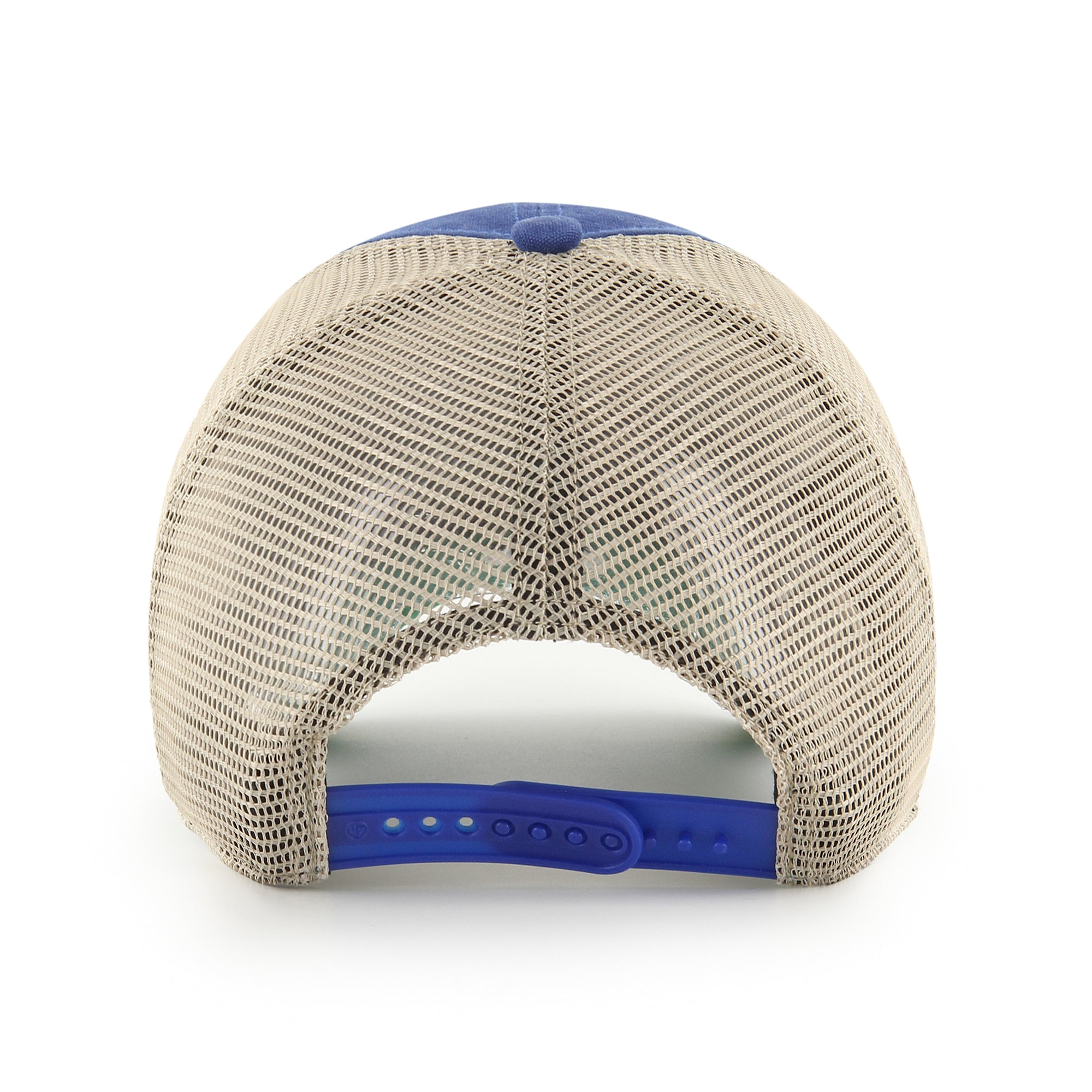 Los Angeles Dodgers Tuscaloosa Trawler Patch '47 CLEAN UP Trucker Cap Blau - STADIUMDREAMS