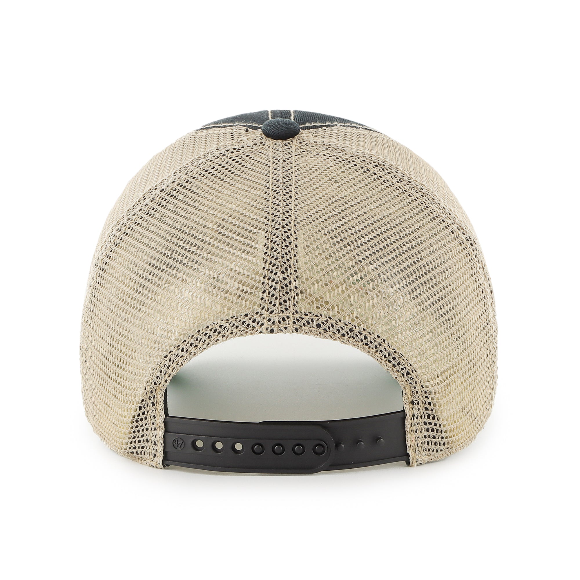 New York Yankees Vintage Tuscaloosa Trawler '47 Clean Up Trucker MLB Cap Schwarz - STADIUMDREAMS