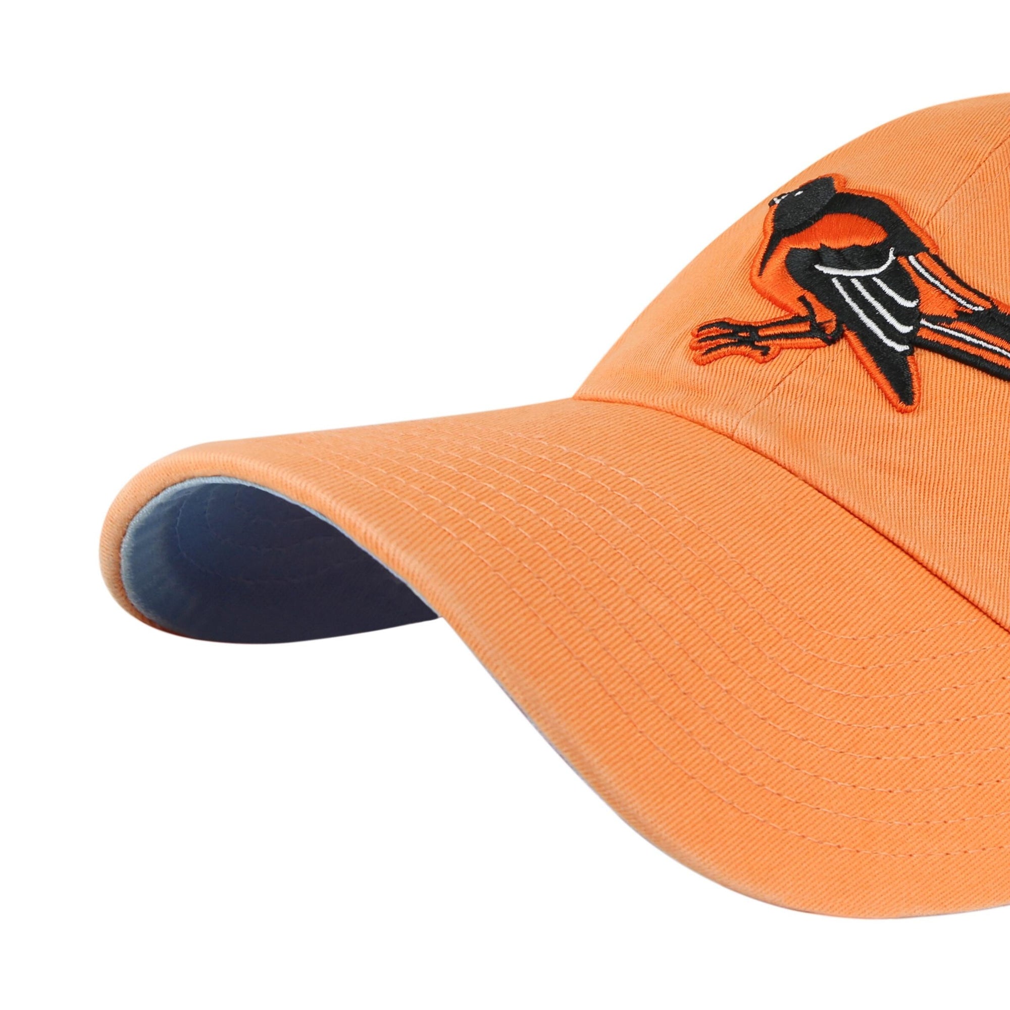 Baltimore Orioles Double Under '47 CLEAN UP MLB Cap Orange - STADIUMDREAMS