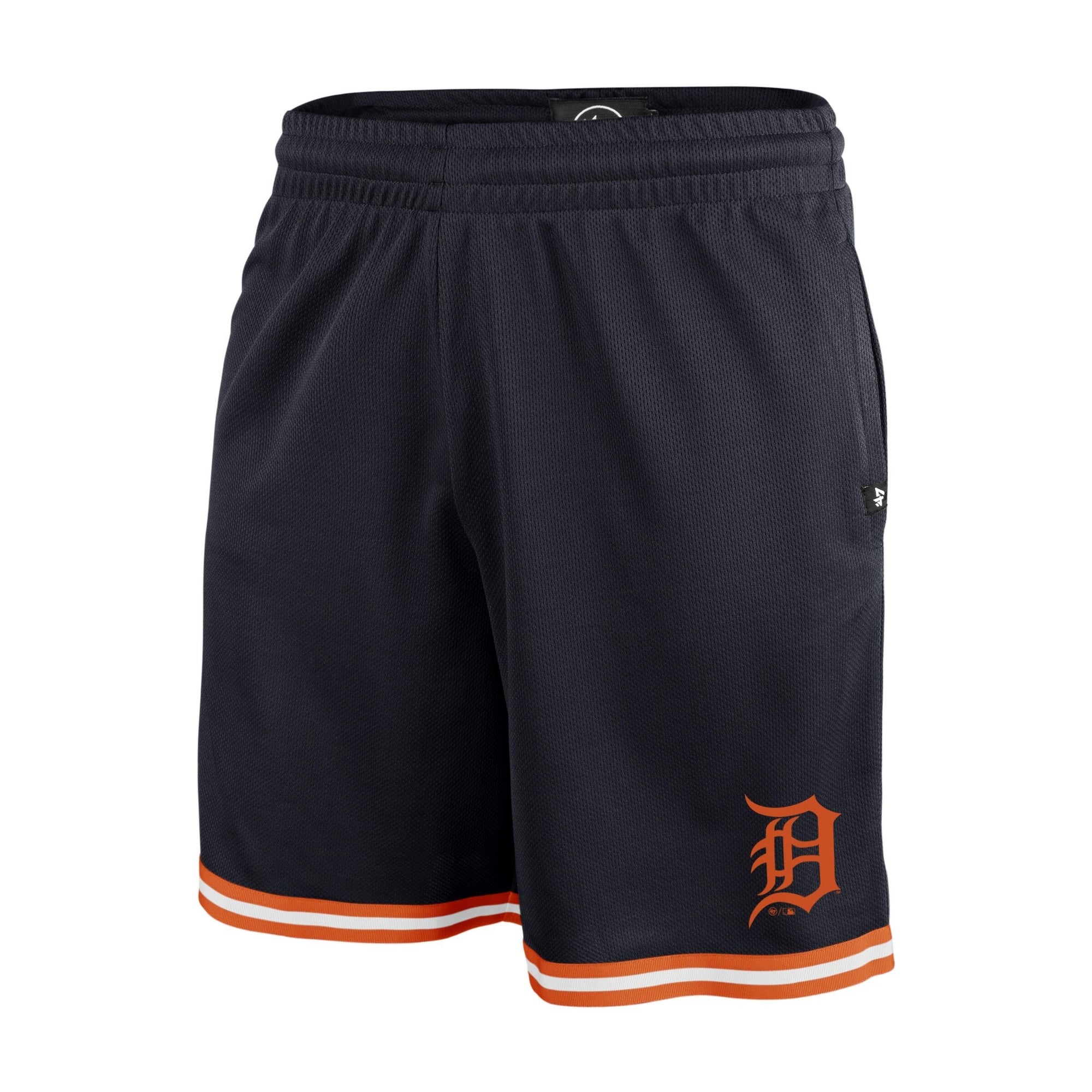Detroit Tigers Back Court '47 GRAFTON MLB Shorts Navy - STADIUMDREAMS