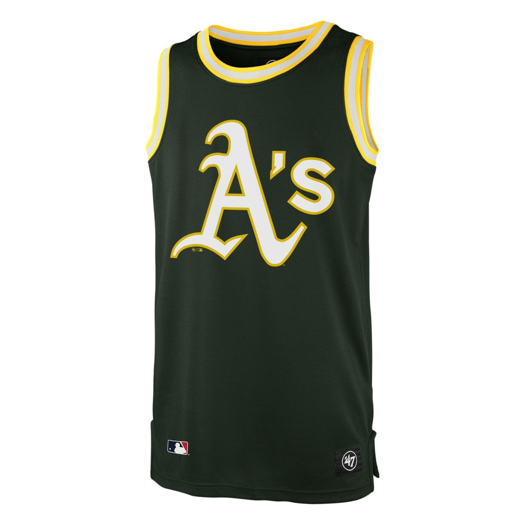 Oakland Athletics ’47 GRAFTON MLB Tank Top Shirt Grün - STADIUMDREAMS