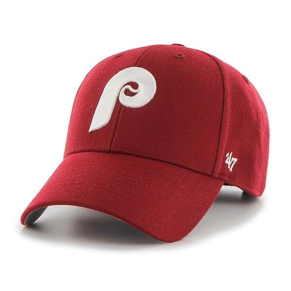 Philadelphia Phillies '47 MVP MLB Cap Rot - STADIUMDREAMS