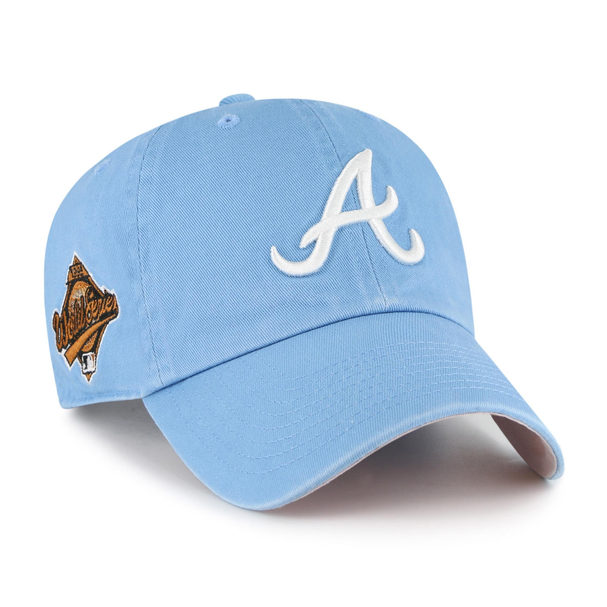 Atlanta Braves Double Under '47 CLEAN UP MLB Cap Blau - STADIUMDREAMS