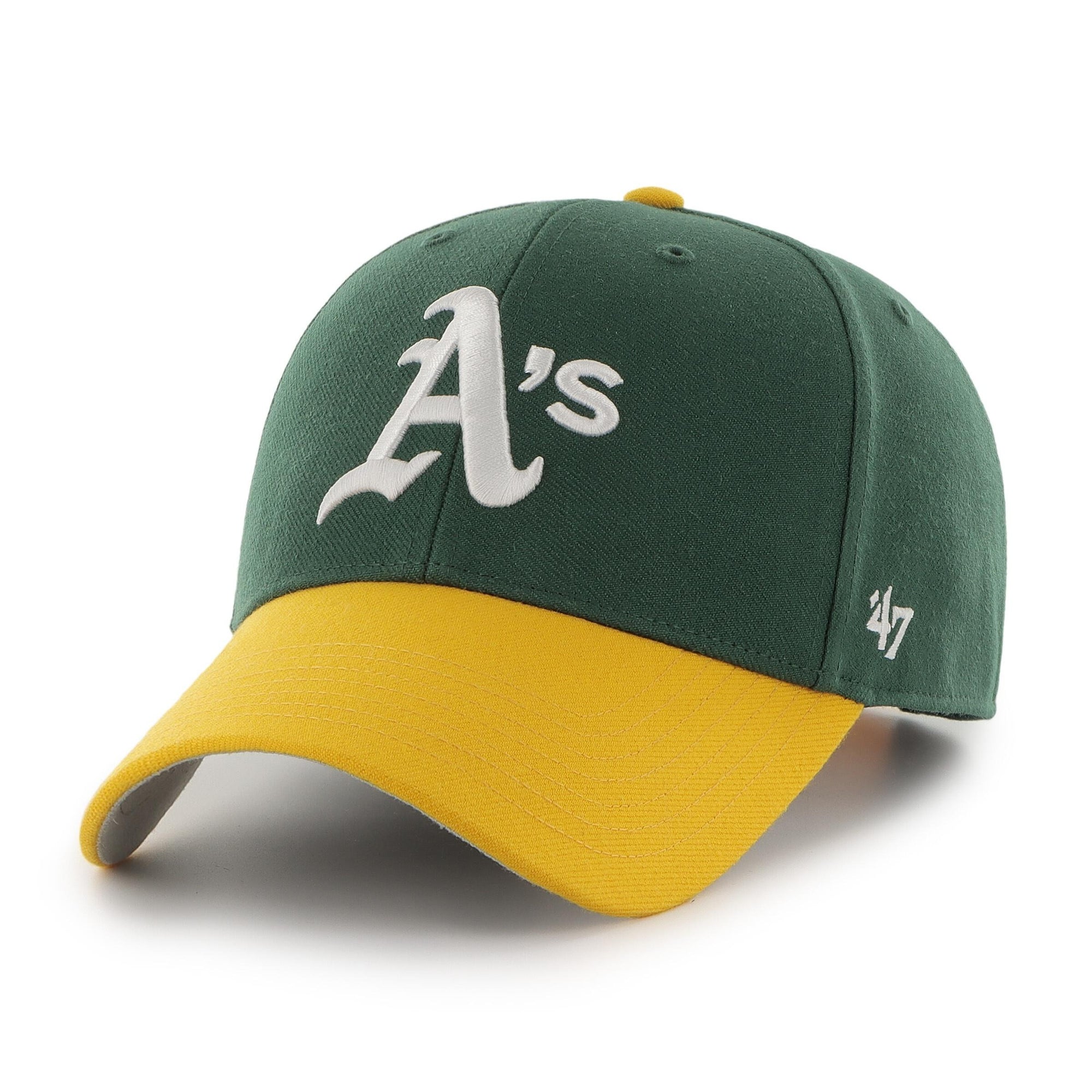 Oakland Athletics Sure Shot Snapback '47 MVP MLB Cap Grün - STADIUMDREAMS