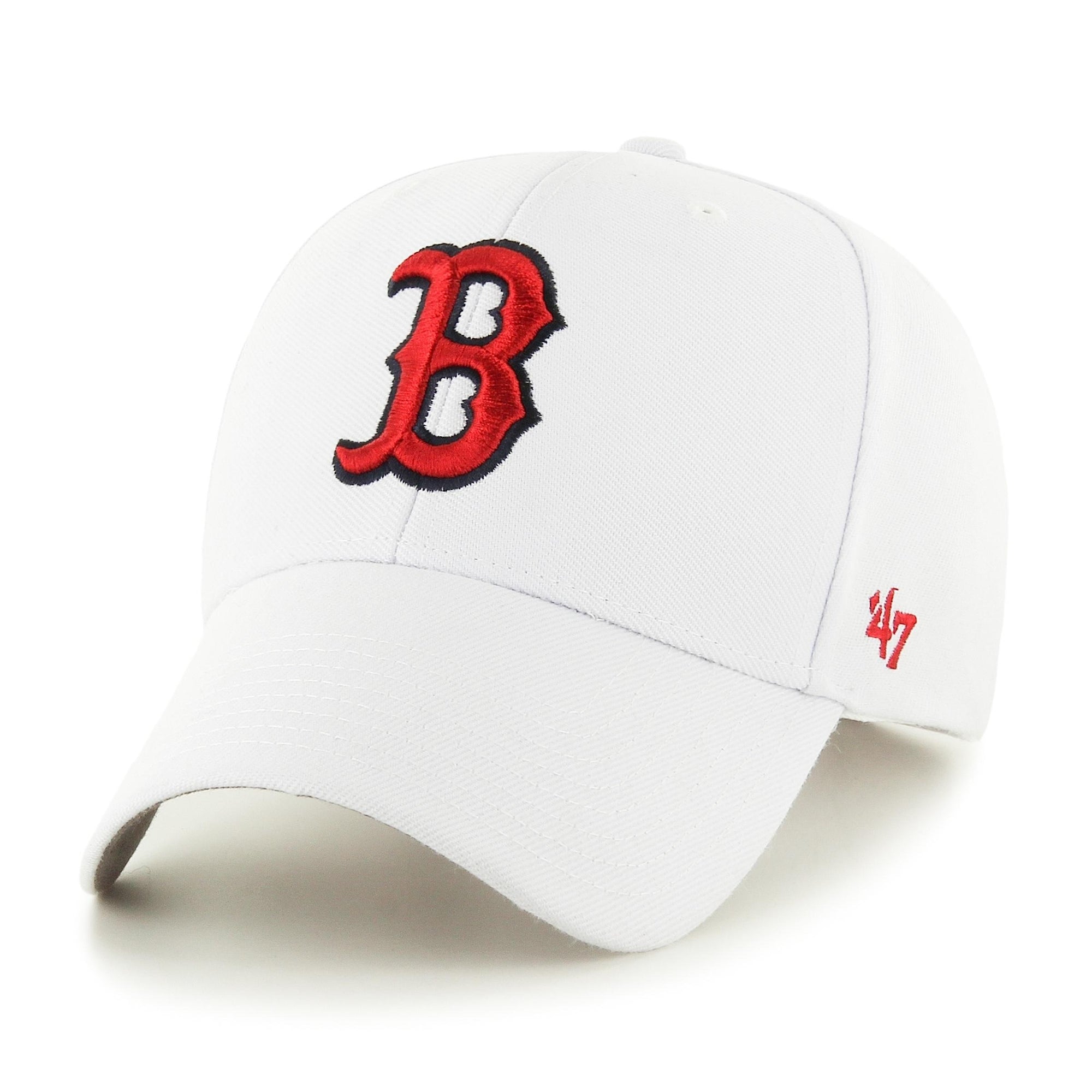 Boston Red Sox '47 MVP MLB Cap Weiss - STADIUMDREAMS