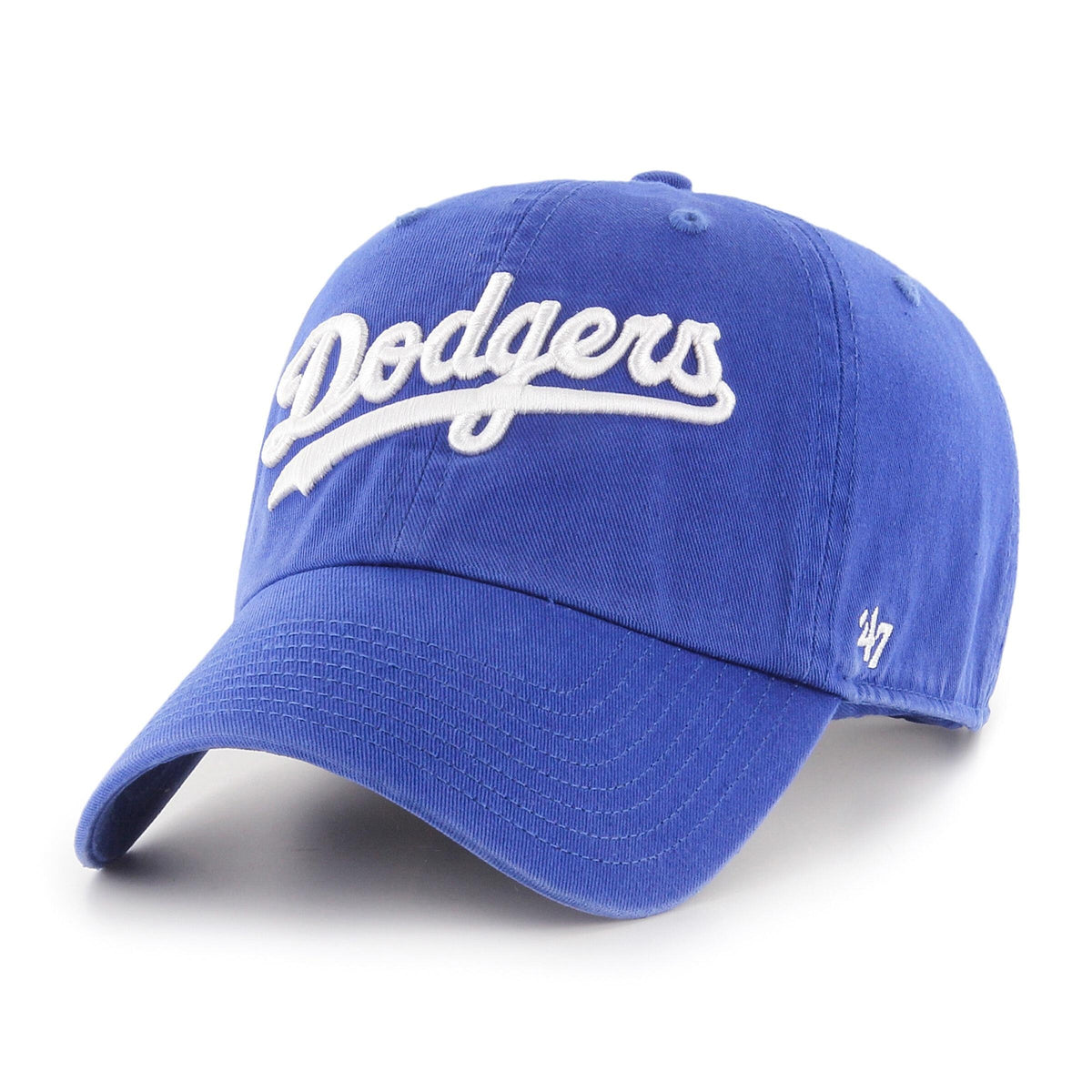 Los Angeles Dodgers Script '47 CLEAN UP MLB Cap Blau - STADIUMDREAMS