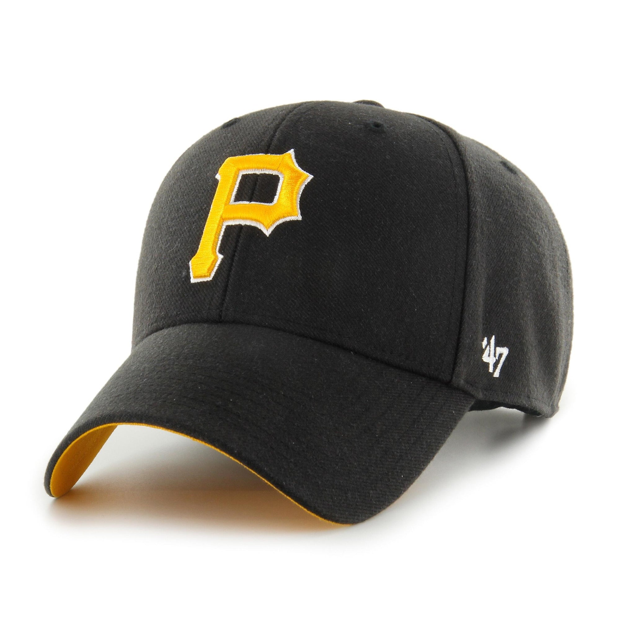 Pittsburgh Pirates Sure Shot Snapback '47 MVP MLB Cap Schwarz - STADIUMDREAMS