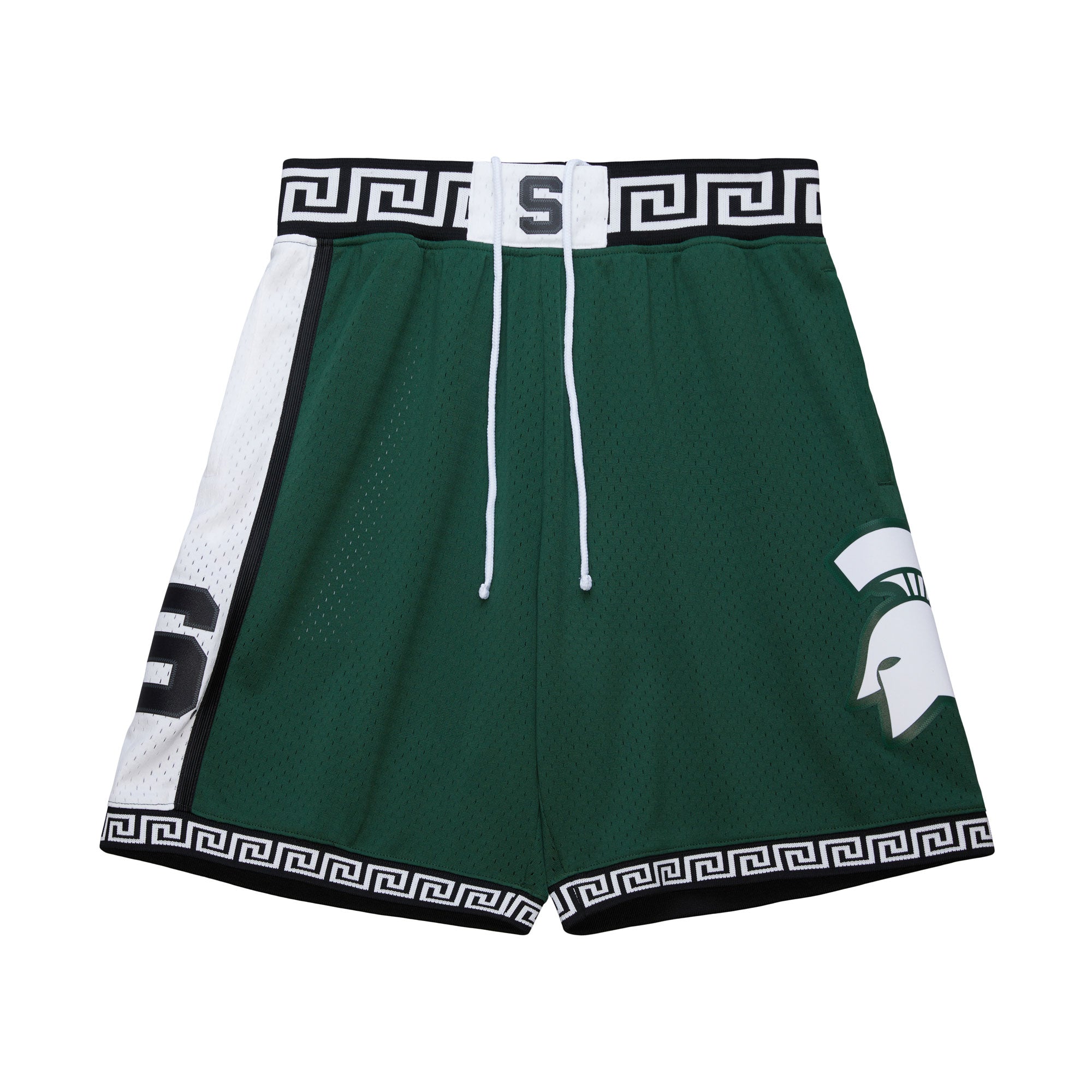 Michigan State Spartans Mitchell & Ness NCAA Swingman Shorts 1990 Green