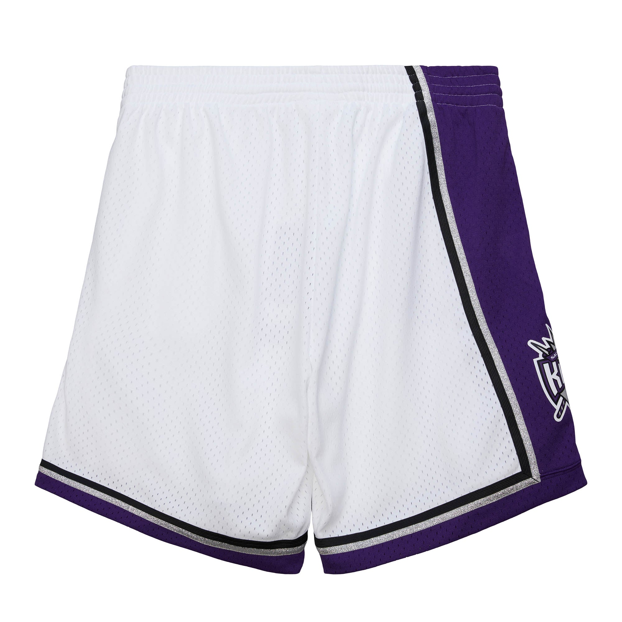 Sacramento Kings Mitchell & Ness NBA Swingman Shorts 2001 Weiß - STADIUMDREAMS