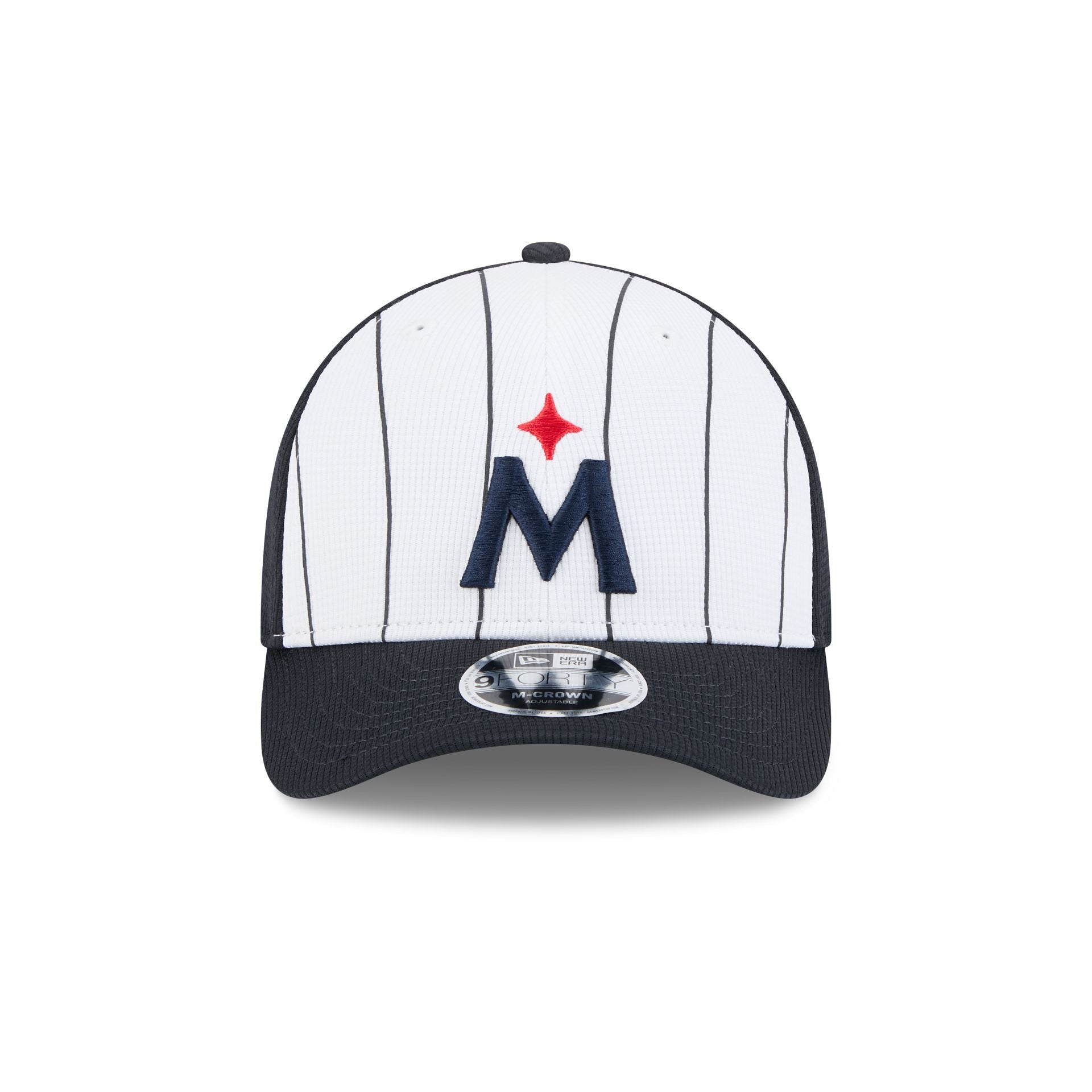 Minnesota Twins New Era 2025 MLB Batting Practice 9FORTY Stretch Snap Cap Navy - STADIUMDREAMS