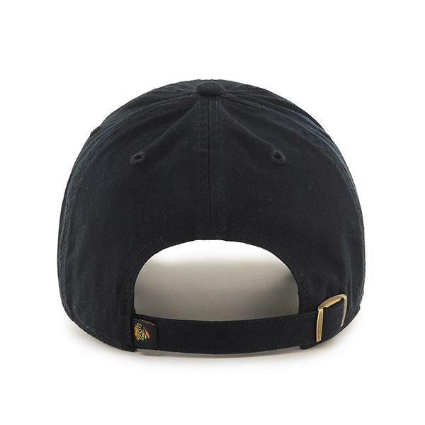 Chicago Blackhawks ’47 CLEAN UP NHL Cap Schwarz - STADIUMDREAMS