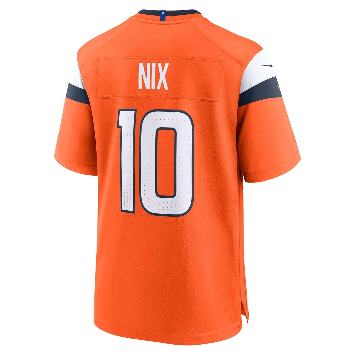 Bo Nix  #10 Denver Broncos Nike Home Game NFL Trikot Orange - STADIUMDREAMS