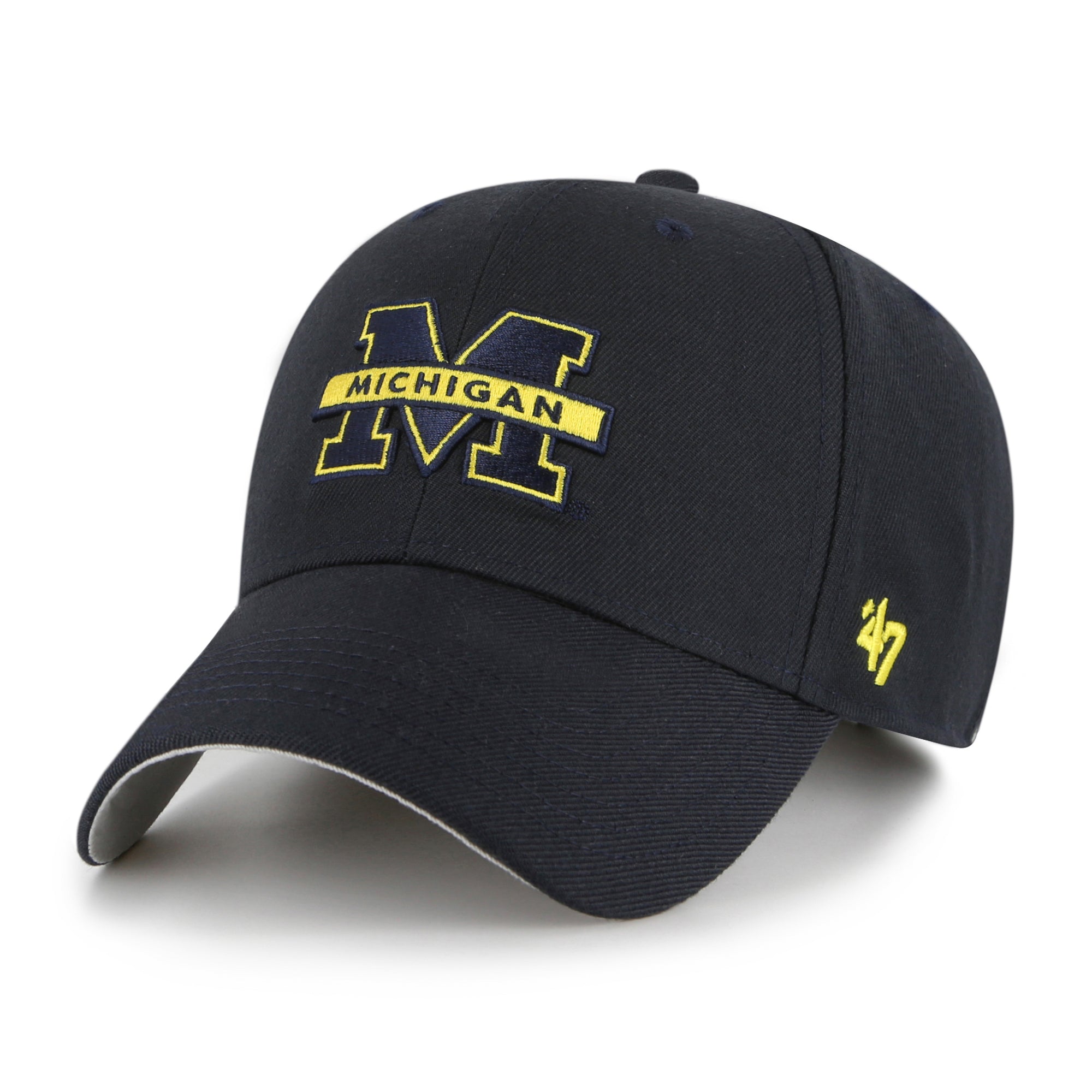 Michigan Wolverines ’47 MVP NCAA Cap Navy - STADIUMDREAMS