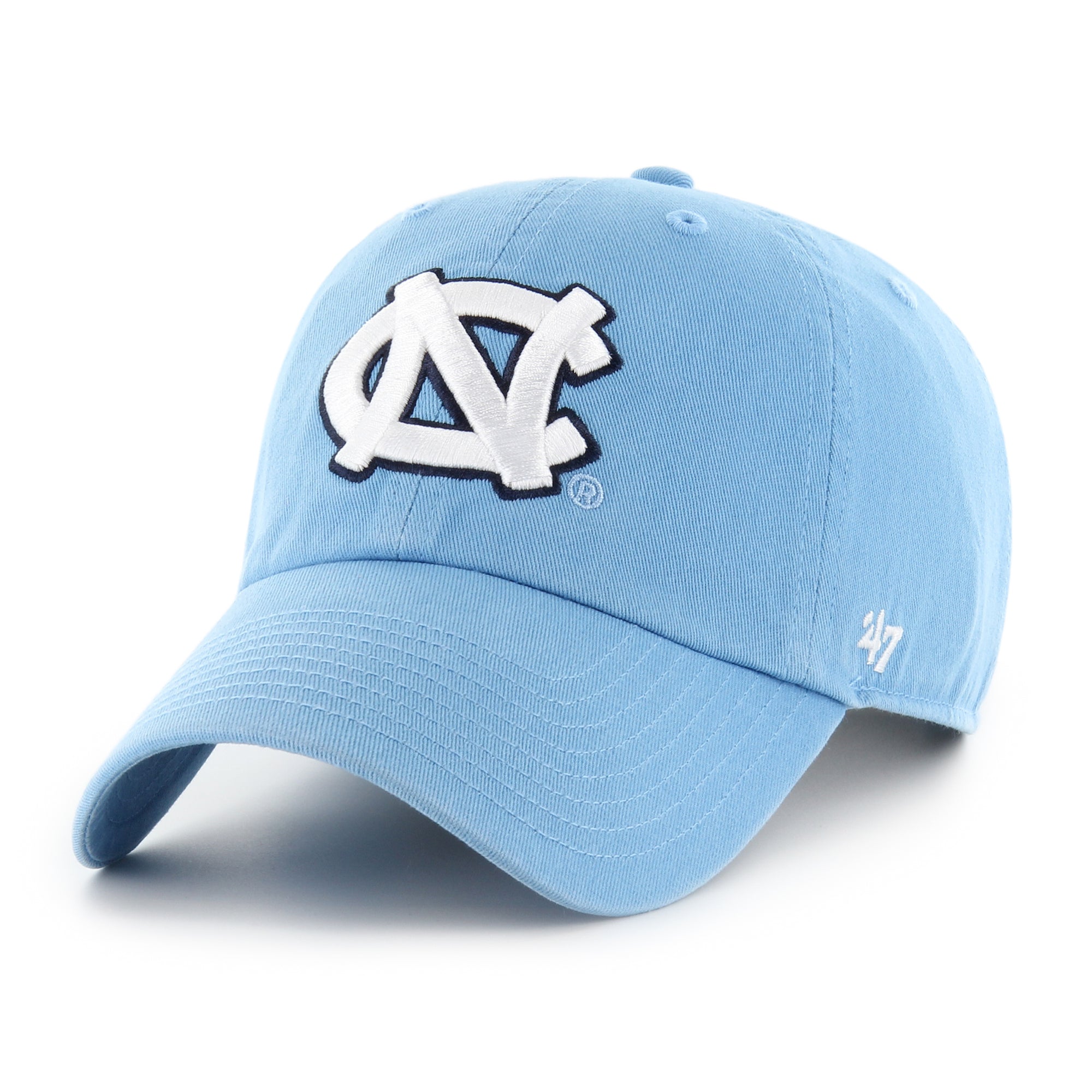 North Carolina Tar Heels ’47 CLEAN UP NCAA College Cap Blau - STADIUMDREAMS