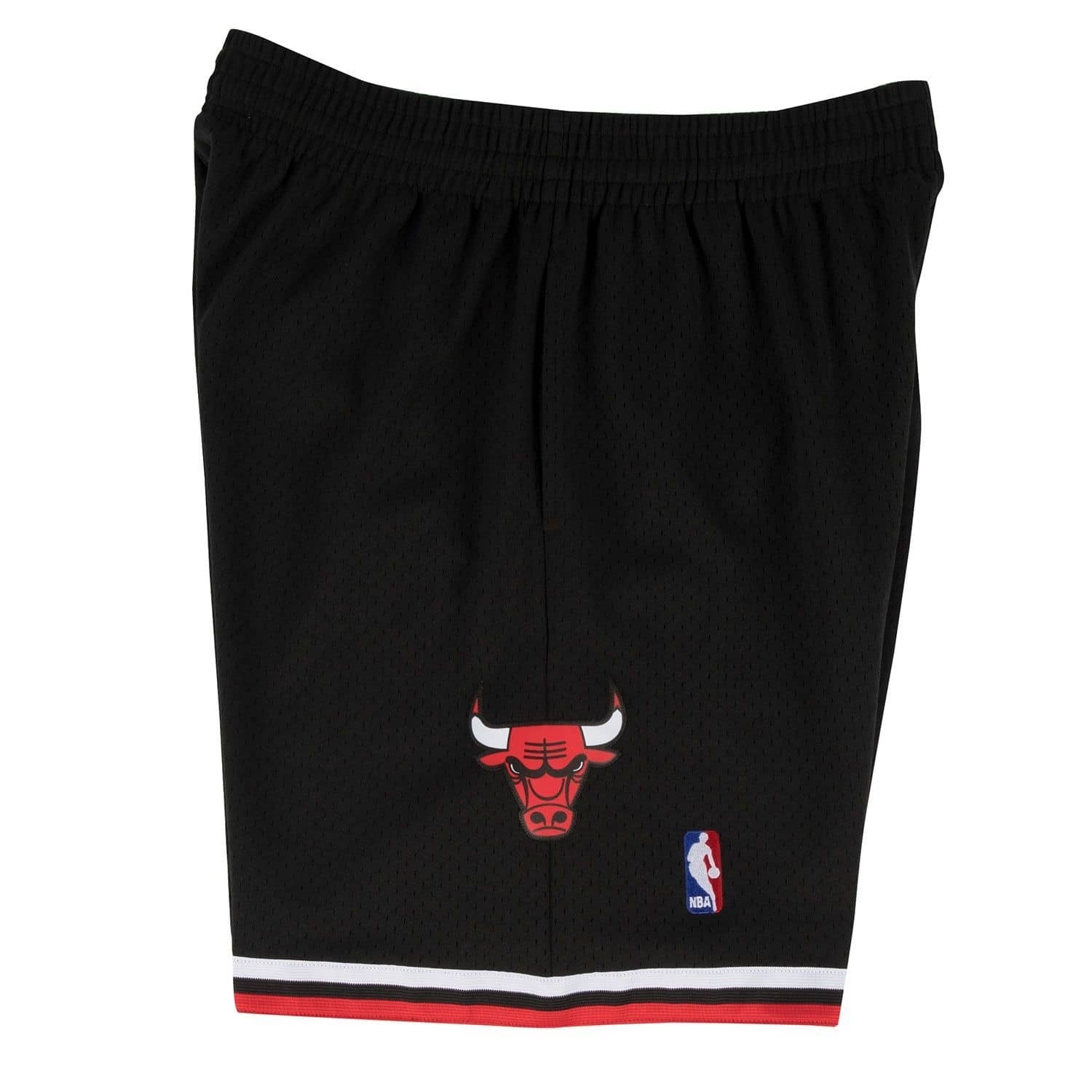 Chicago Bulls Mitchell & Ness NBA Swingman Shorts 1997-1998 Schwarz - STADIUMDREAMS