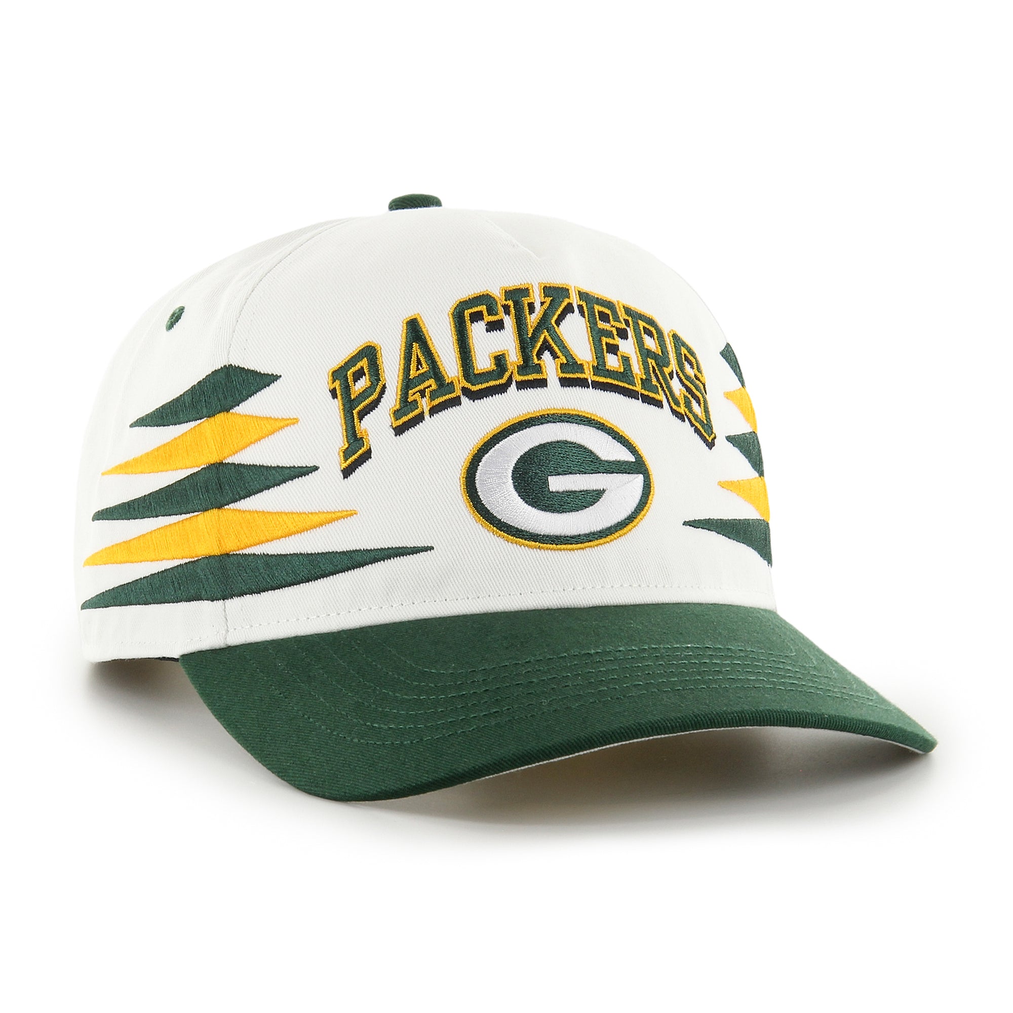 Green Bay Packers '47 DIAMOND CUT HITCH NFL Cap Weiß - STADIUMDREAMS