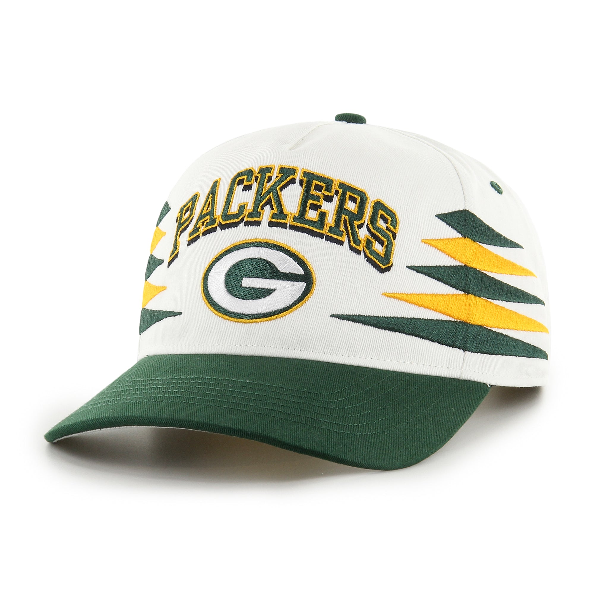 Green Bay Packers '47 DIAMOND CUT HITCH NFL Cap Weiß - STADIUMDREAMS