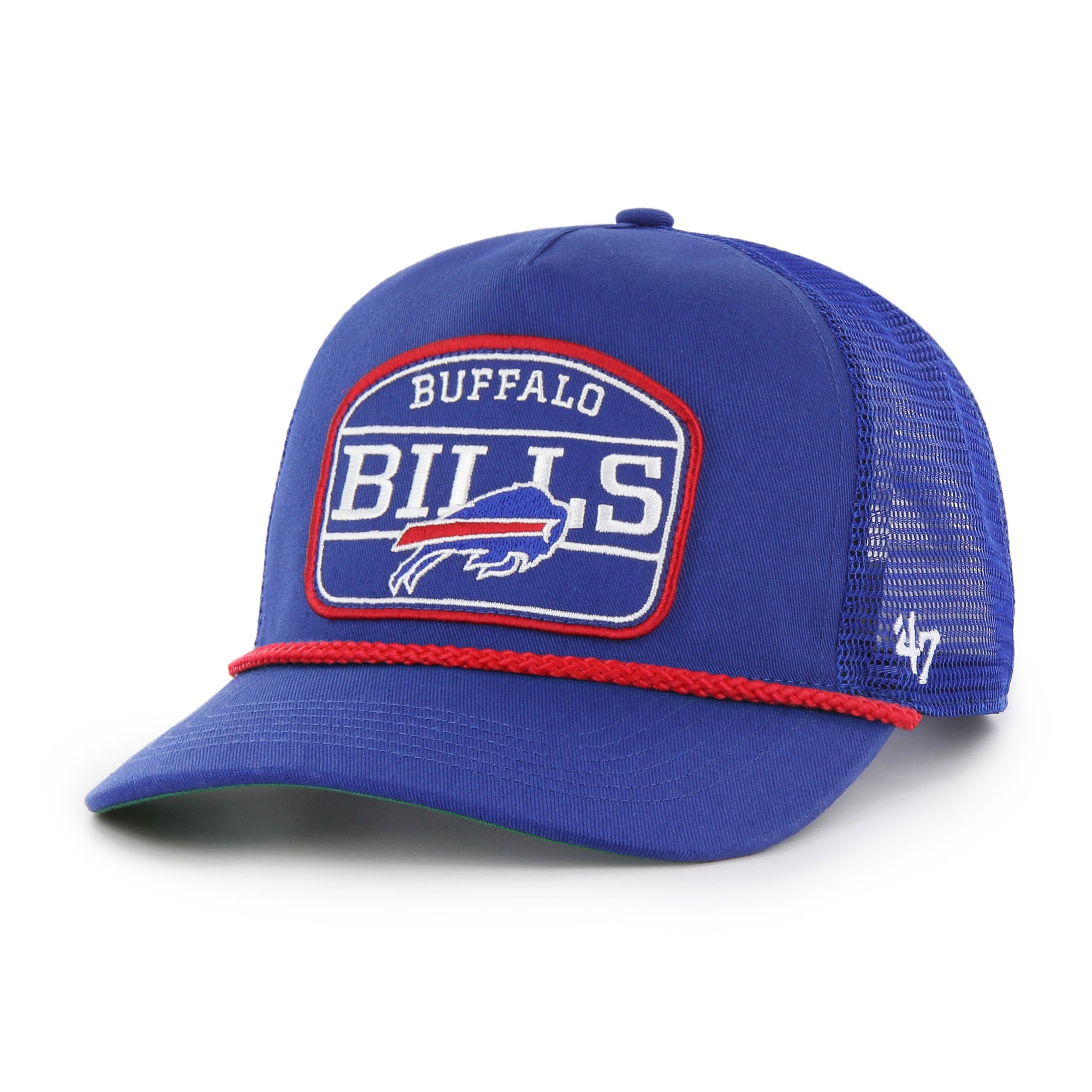 Buffalo Bills Hone Rope '47 HITCH NFL Trucker Cap Blau - STADIUMDREAMS