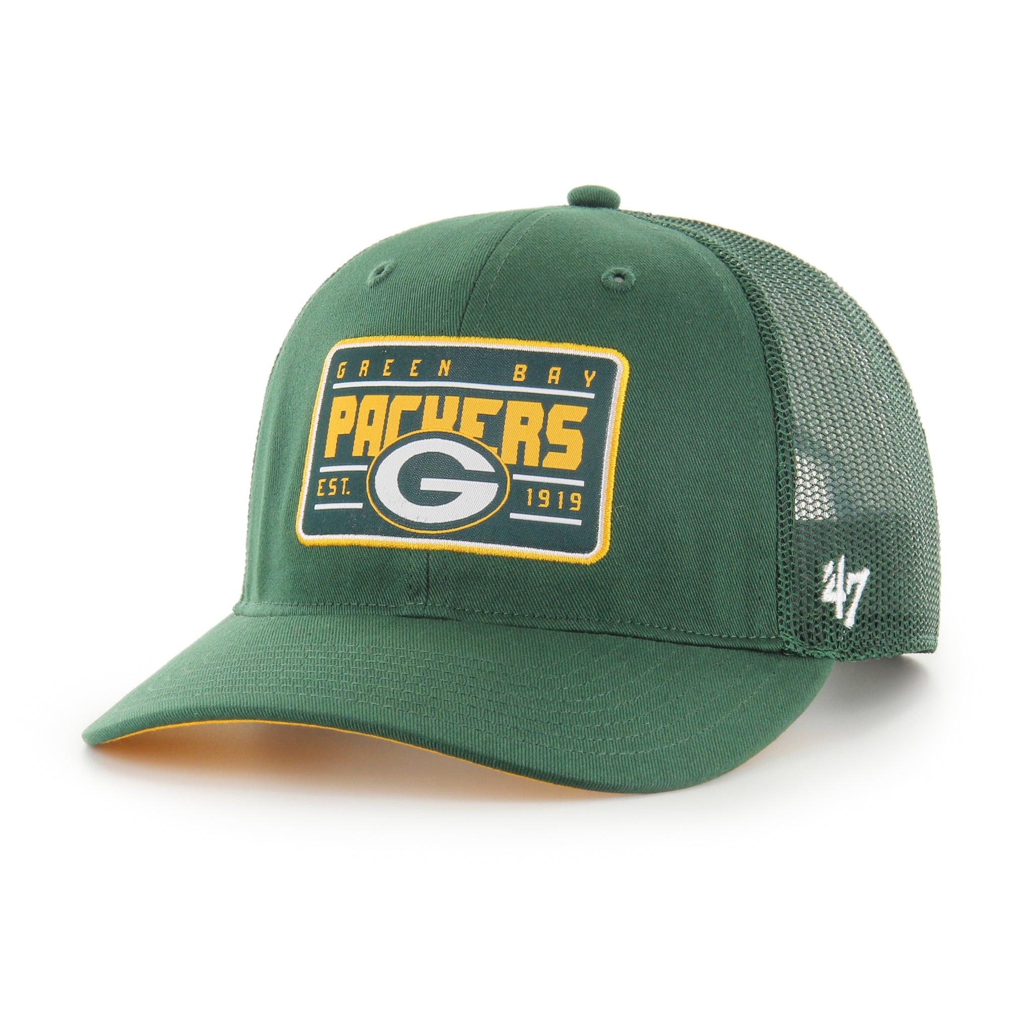 Green Bay Packers '47 Hardline TRUCKER NFL Cap Grün - STADIUMDREAMS