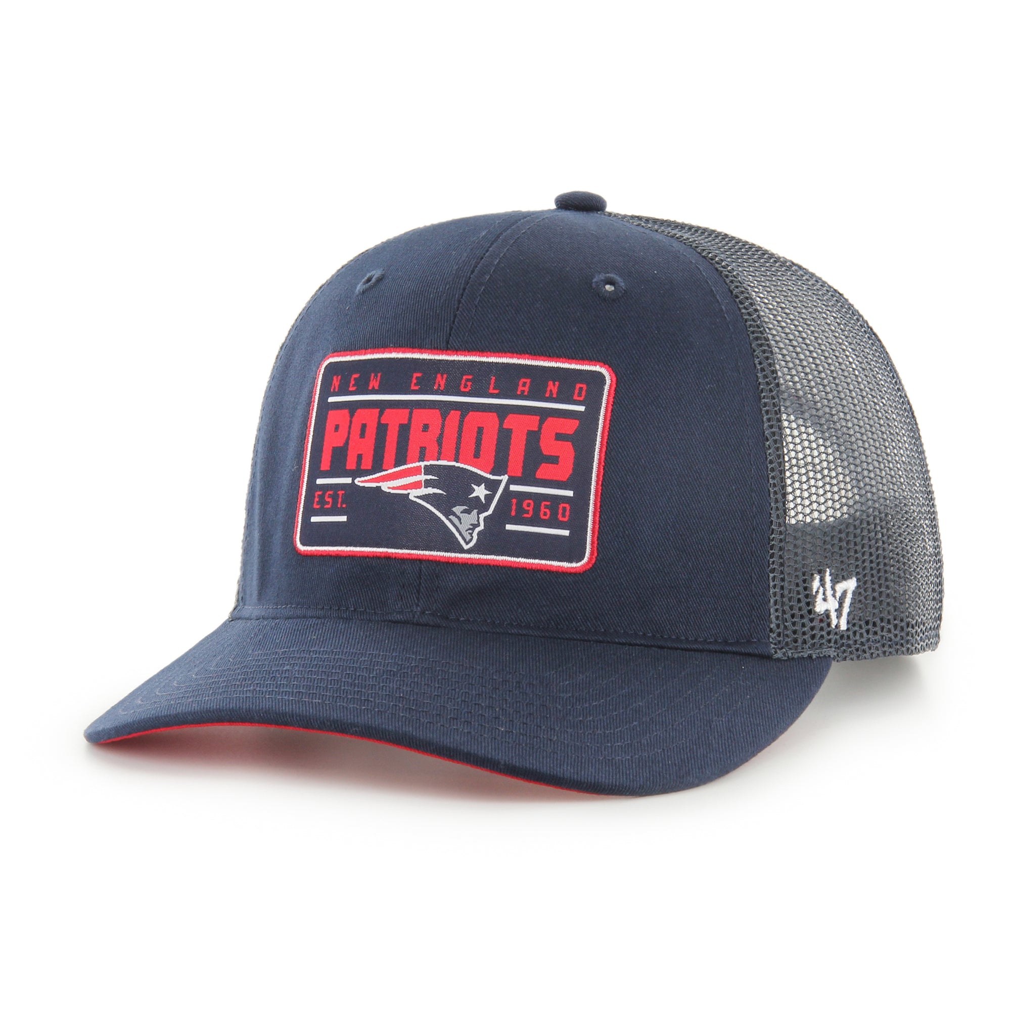 New England Patriots '47 Hardline TRUCKER NFL Cap Navy - STADIUMDREAMS