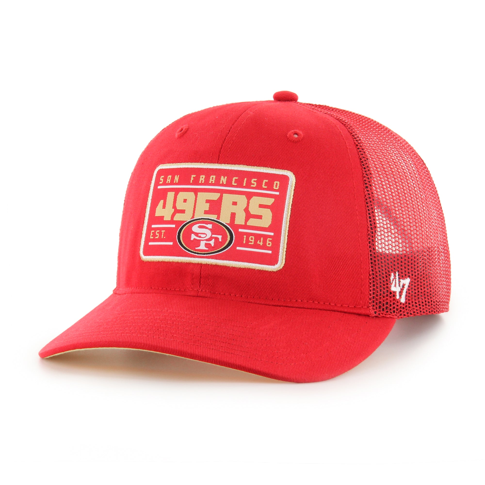 San Francisco 49ers '47 Hardline TRUCKER NFL Cap Rot