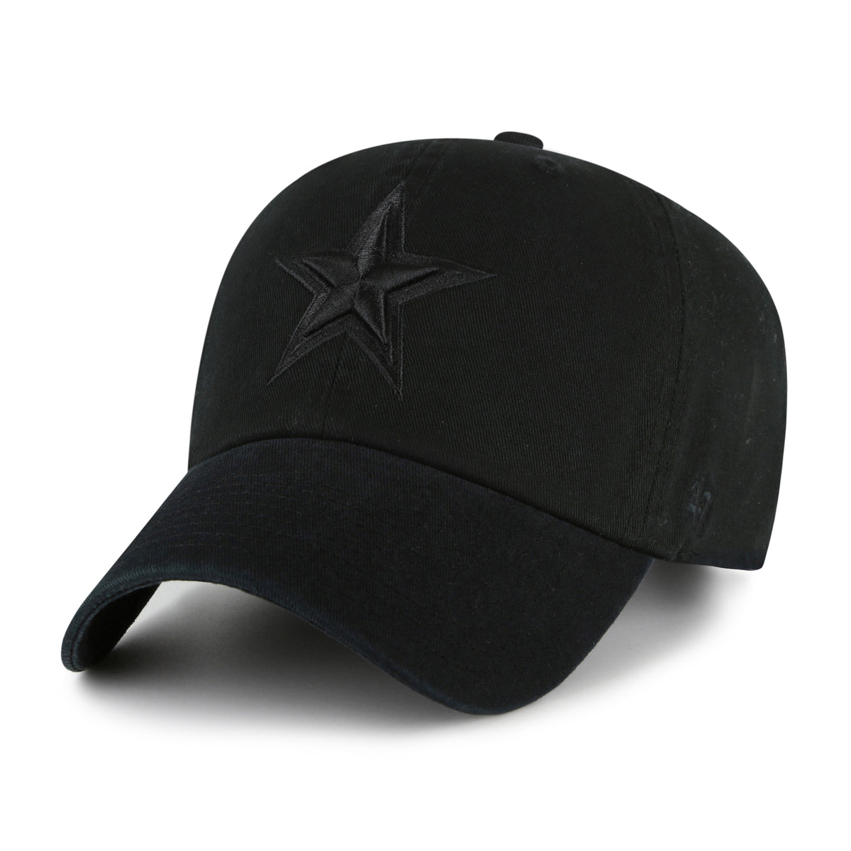 Dallas Cowboys '47 CLEAN UP NFL Cap Schwarz - STADIUMDREAMS