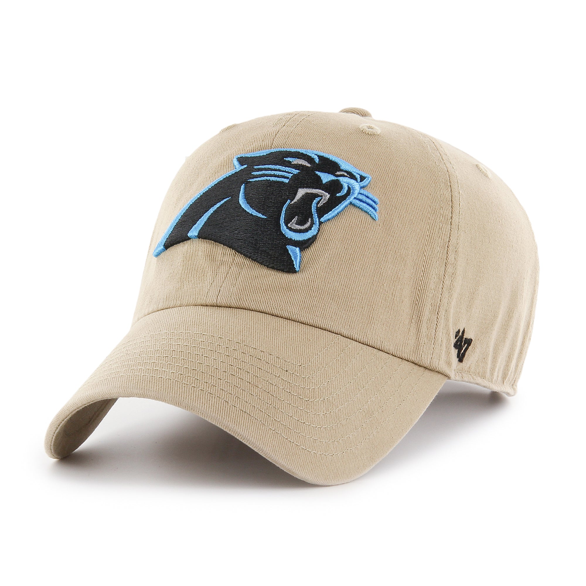 Carolina Panthers '47 CLEAN UP NFL Cap Beige - STADIUMDREAMS