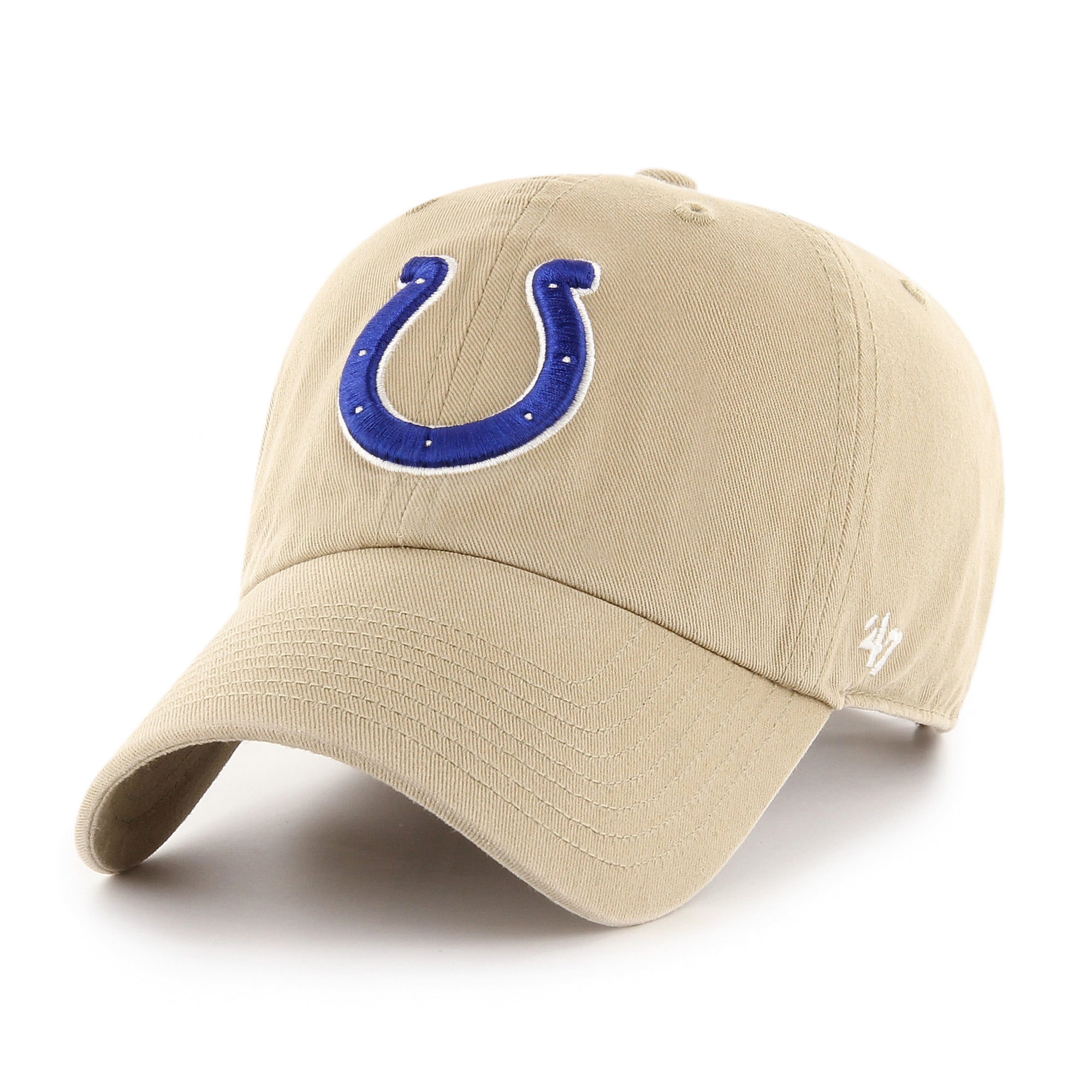Indianapolis Colts '47 CLEAN UP NFL Cap Beige - STADIUMDREAMS