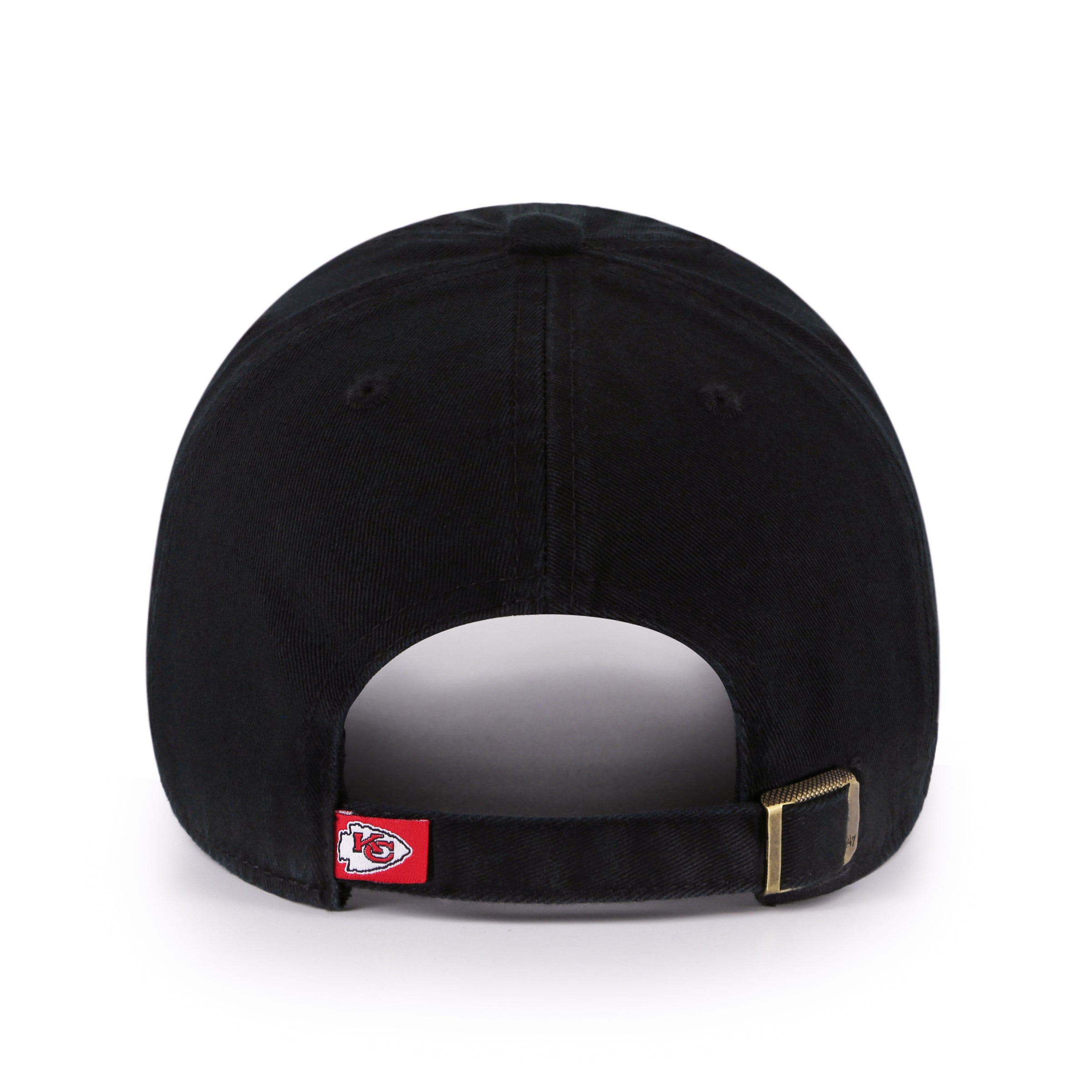 Kansas City Chiefs '47 CLEAN UP NFL Cap Schwarz - STADIUMDREAMS