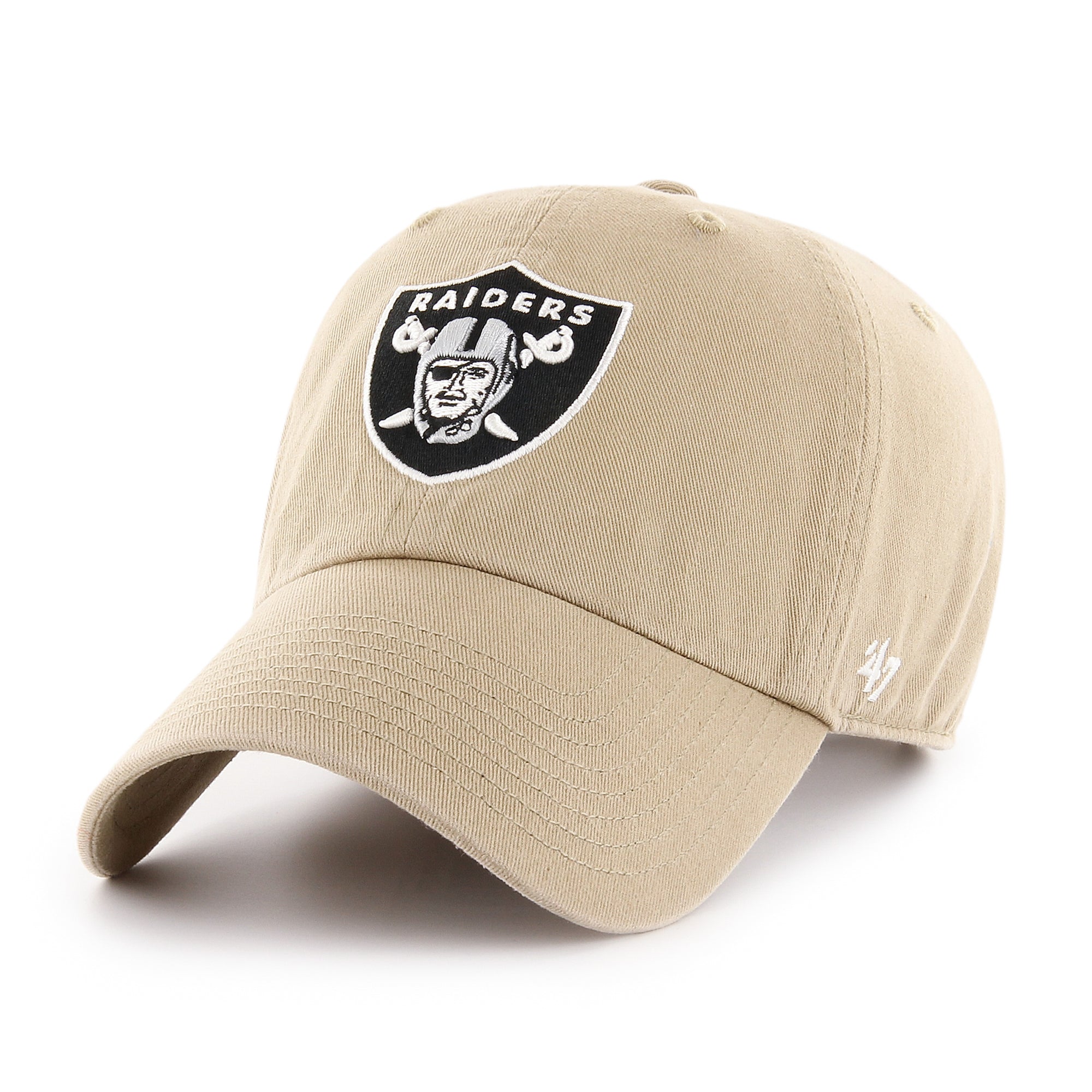Las Vegas Raiders '47 CLEAN UP NFL Cap Beige - STADIUMDREAMS