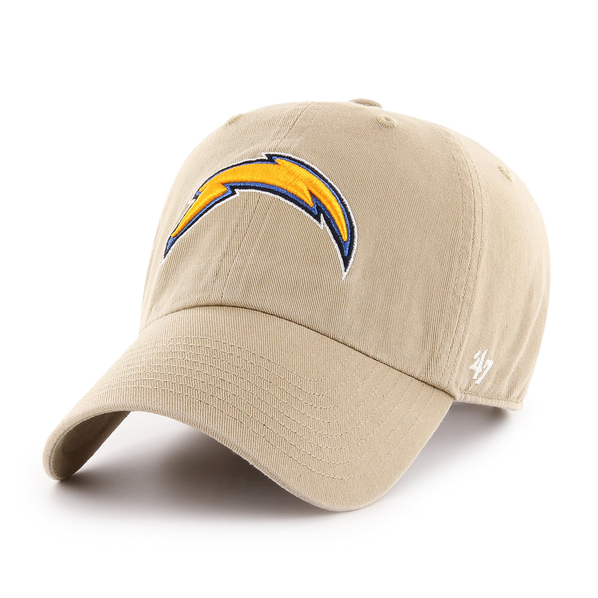 Los Angeles Chargers '47 CLEAN UP NFL Cap Beige - STADIUMDREAMS