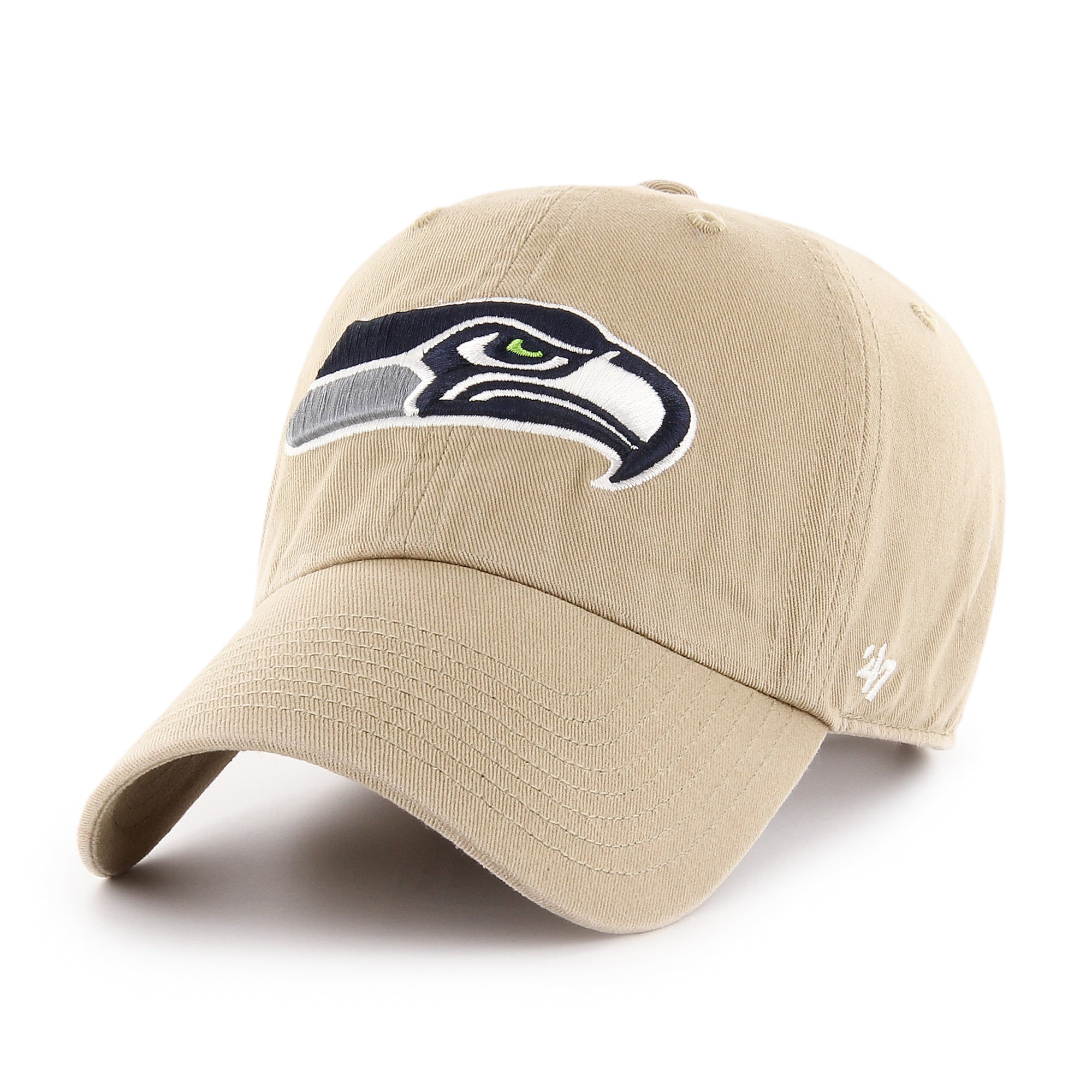 Seattle Seahawks '47 CLEAN UP NFL Cap Beige - STADIUMDREAMS
