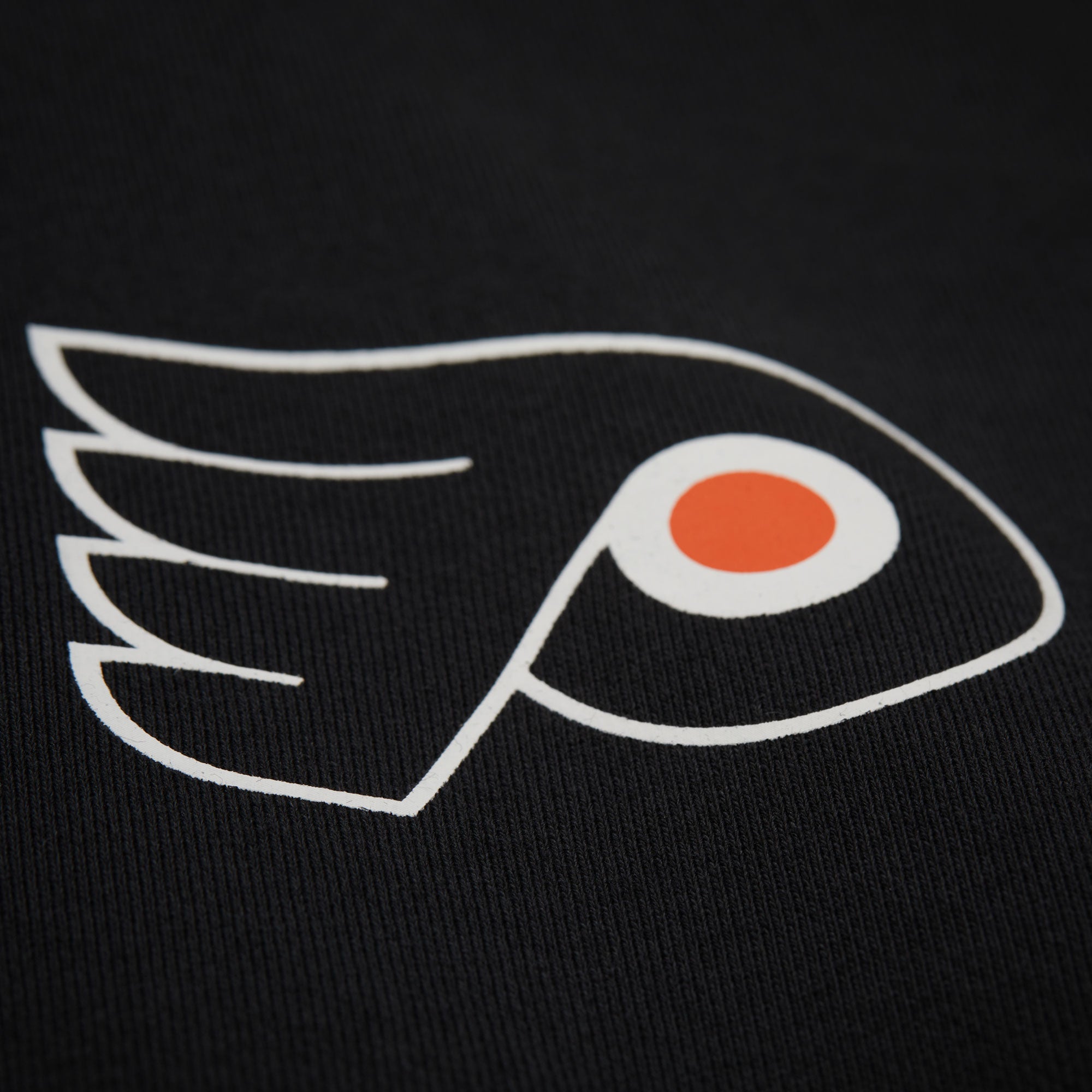 Philadelphia Flyers Mitchell & Ness Backprint Oversweep NHL Crewneck Pullover Schwarz - STADIUMDREAMS
