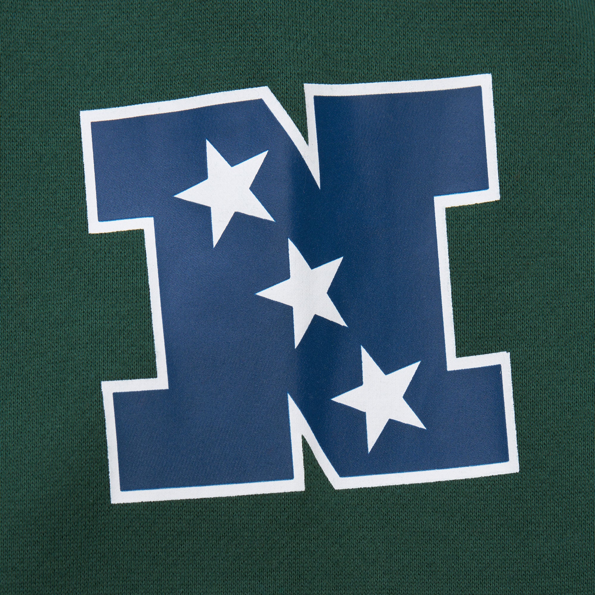 Green Bay Packers Mitchell & Ness Backprint 2.0 NFL Pullover Sweatshirt Grün - STADIUMDREAMS