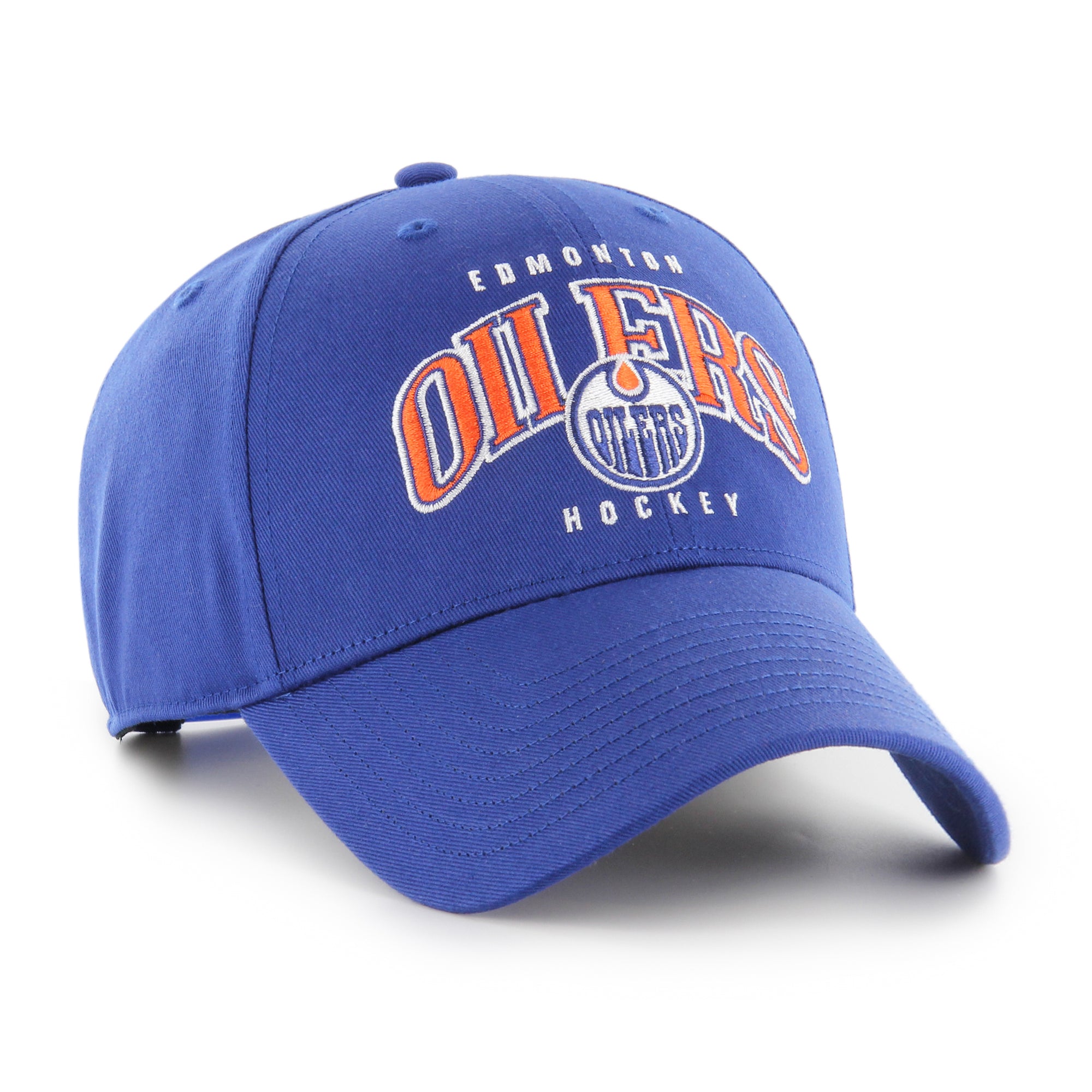 Edmonton Oilers '47 MVP Broadfield NHL Cap Blau - STADIUMDREAMS