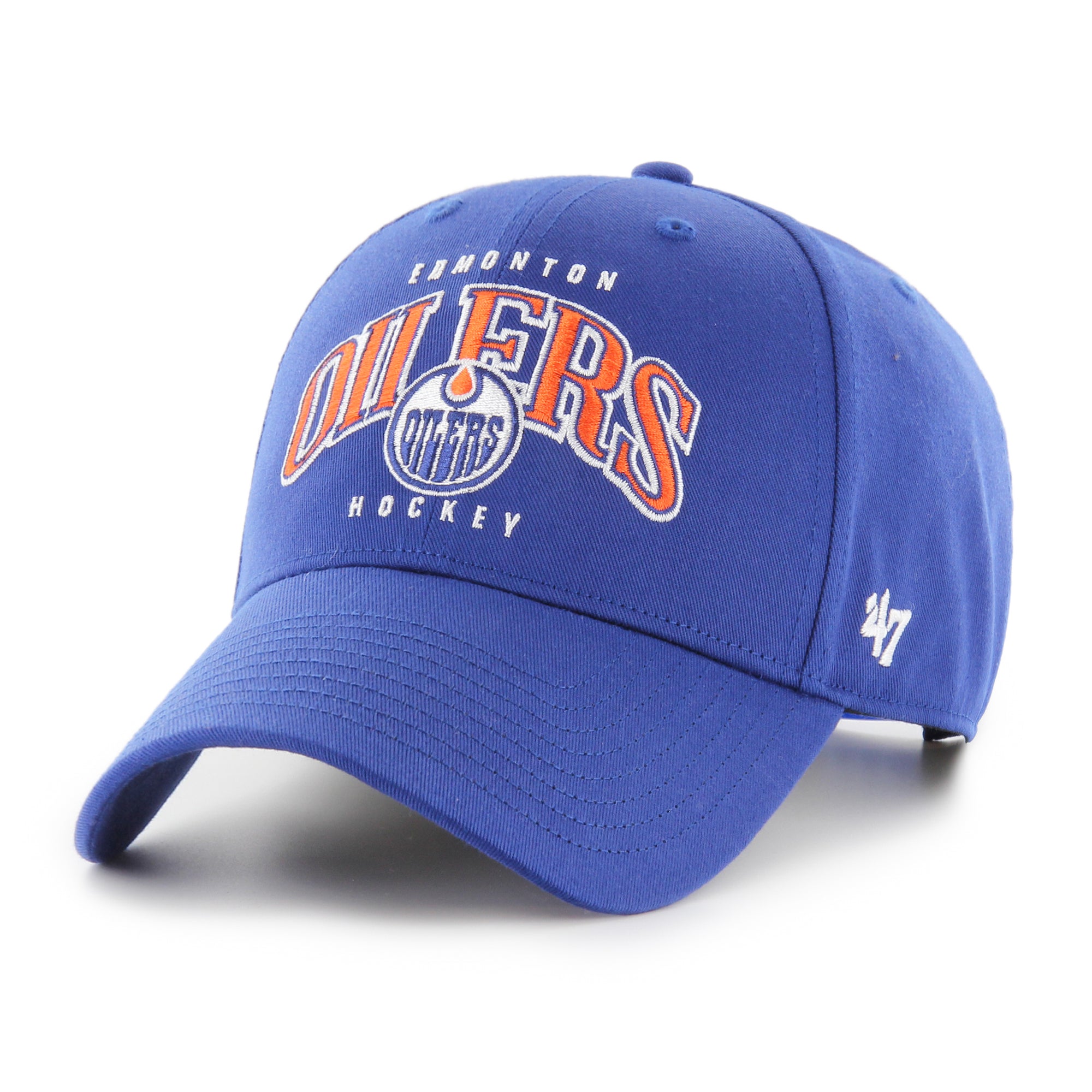 Edmonton Oilers '47 MVP Broadfield NHL Cap Blau - STADIUMDREAMS