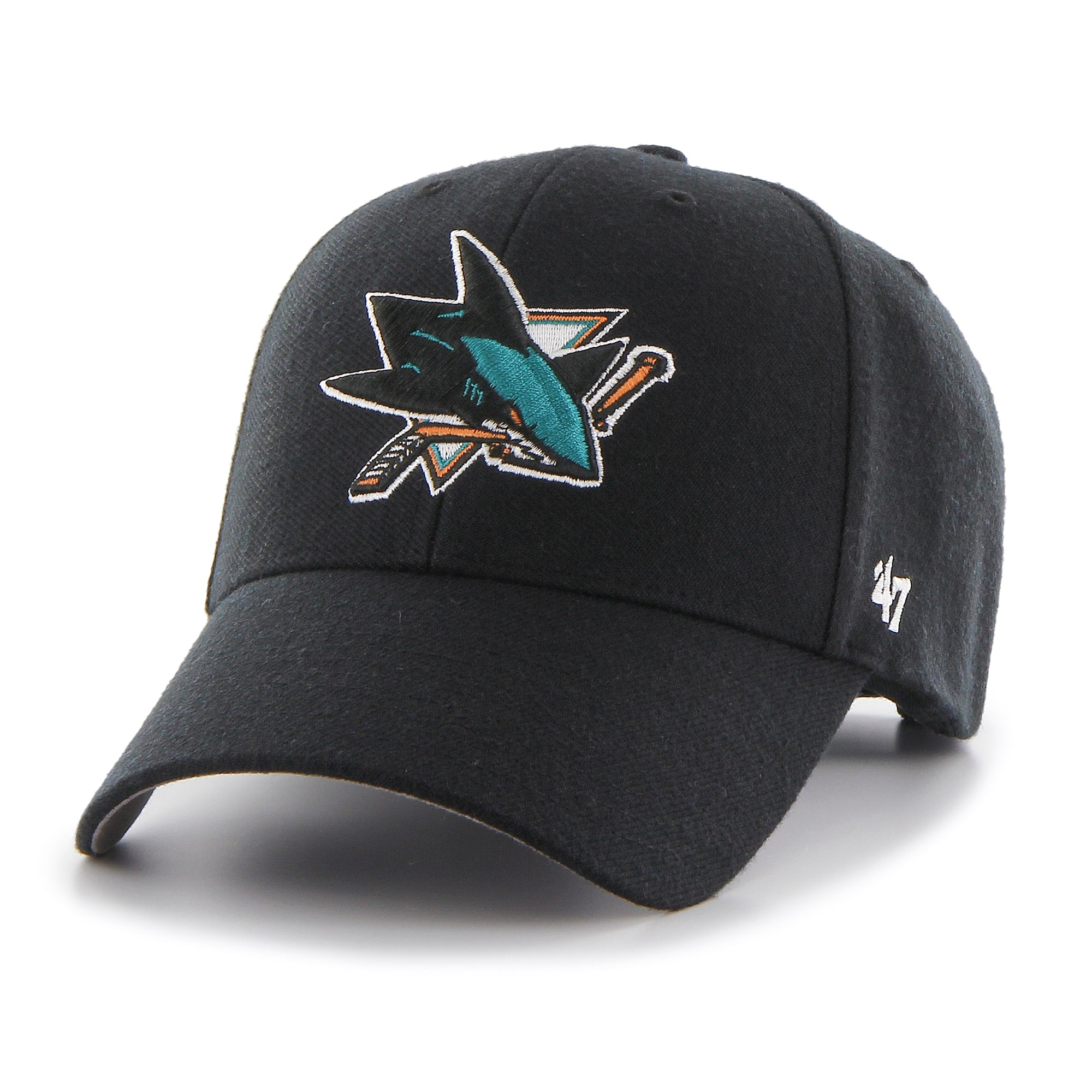 San Jose Sharks '47 MVP NHL Cap Schwarz - STADIUMDREAMS