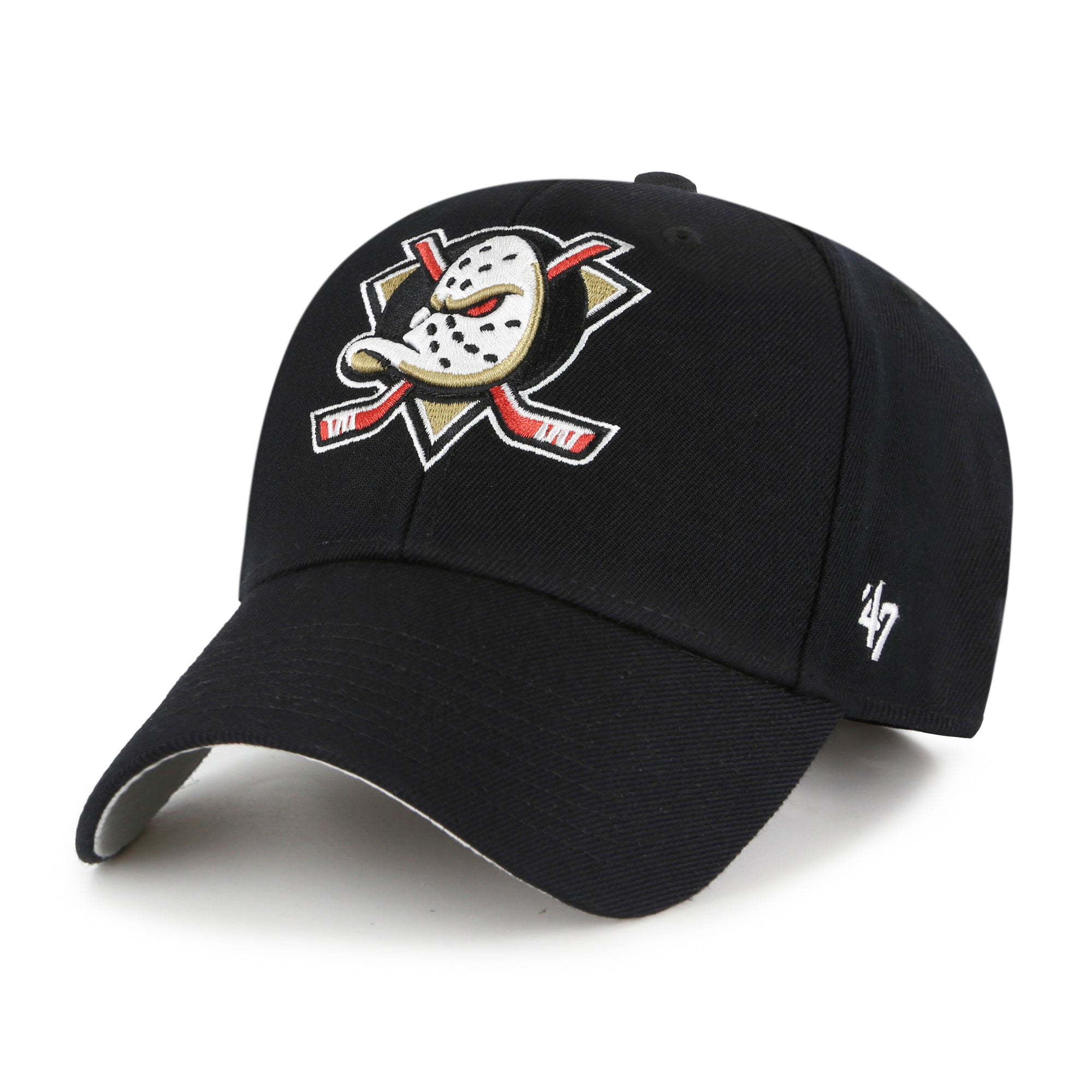 Anaheim Ducks '47 MVP NHL Cap Schwarz - STADIUMDREAMS