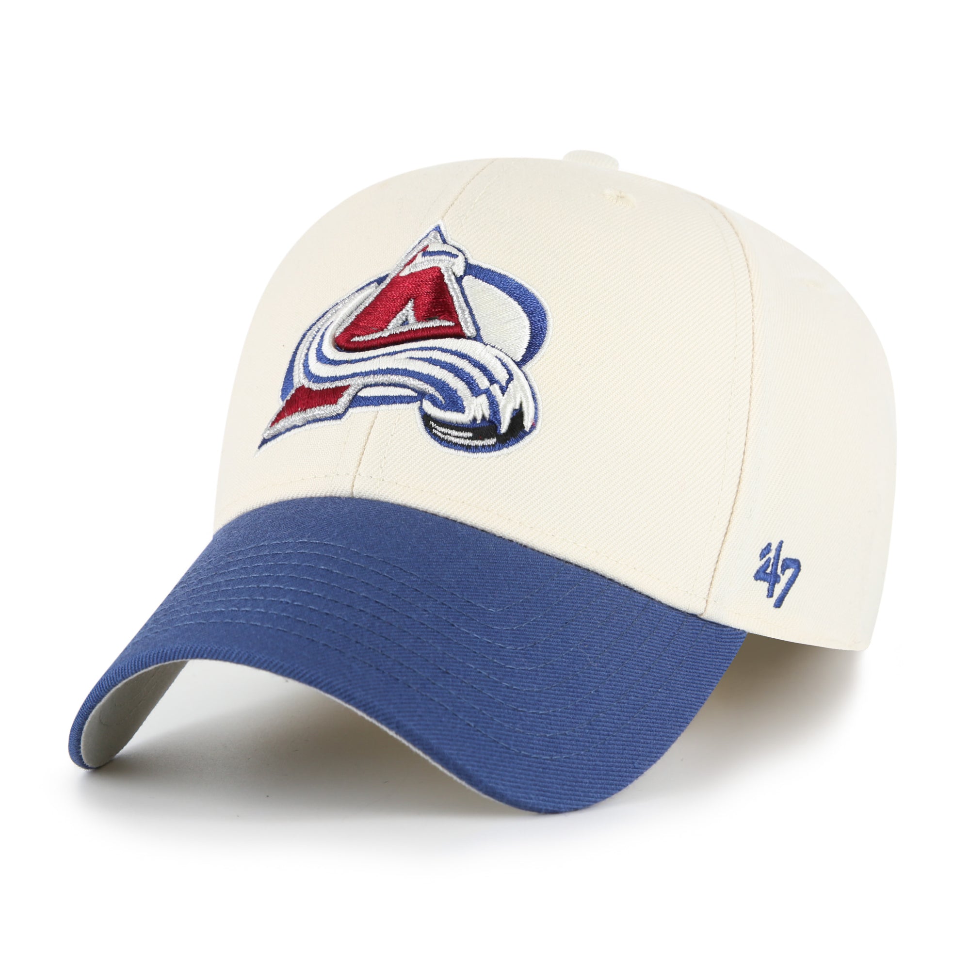 Colorado Avalanche '47 MVP Two Tone NHL Cap Beige - STADIUMDREAMS