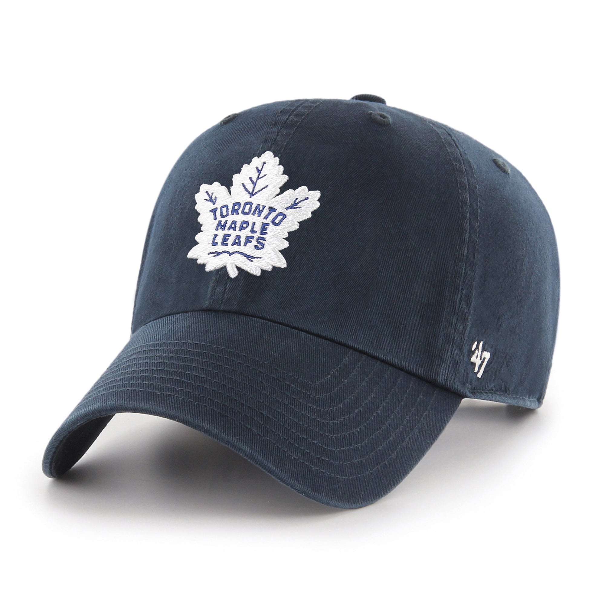 Toronto Maple Leafs ’47 CLEAN UP NHL Cap Navy - STADIUMDREAMS