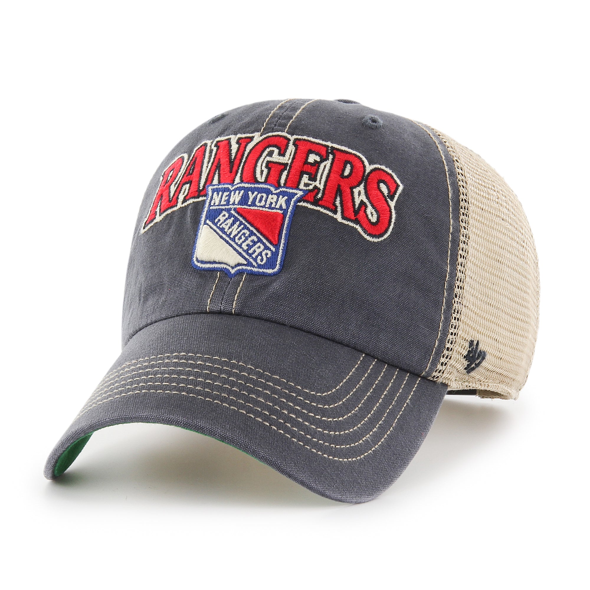 New York Rangers Tuscaloosa Trawler '47 CLEAN UP NHL Cap Navy - STADIUMDREAMS