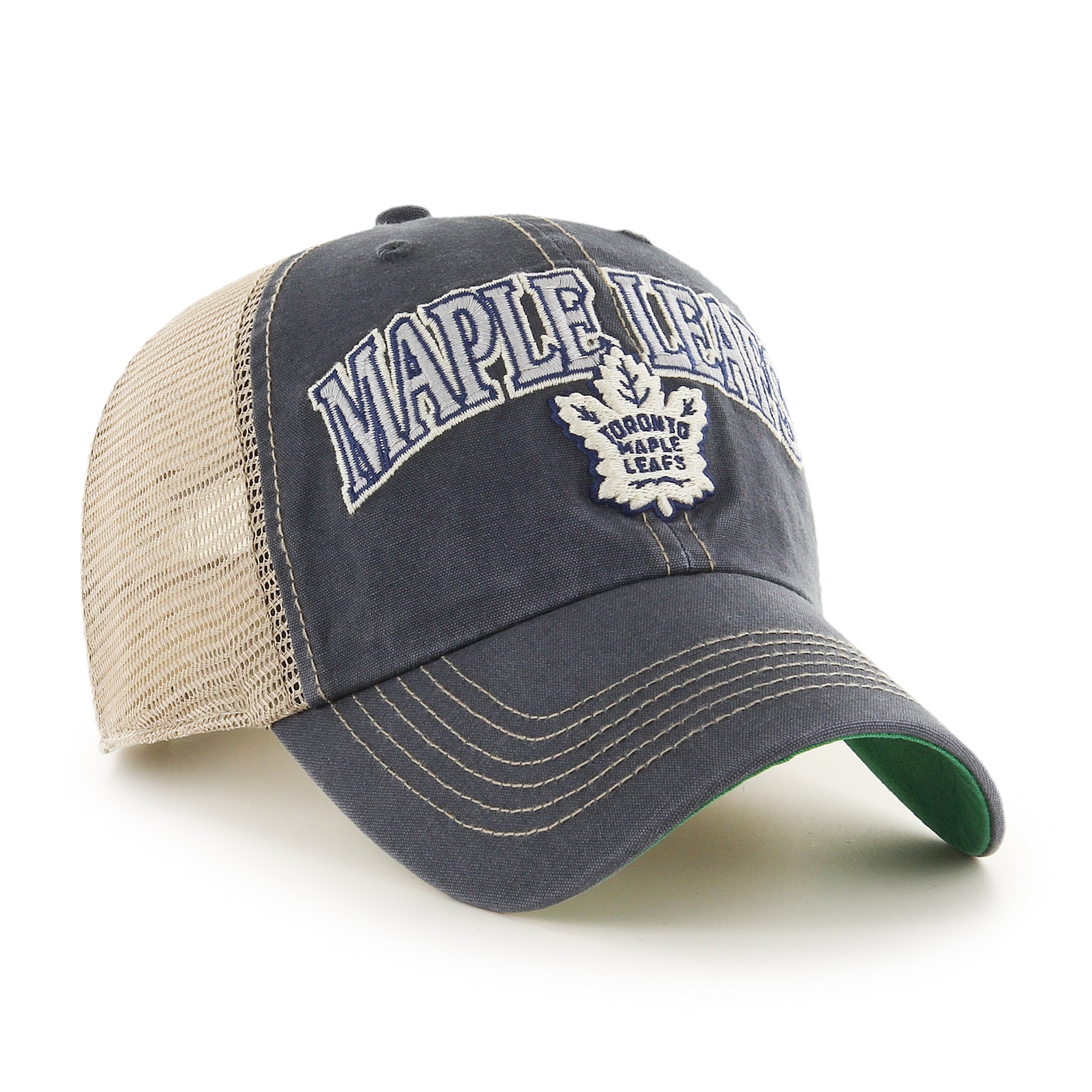 Toronto Maple Leafs Tuscaloosa Trawler '47 CLEAN UP NHL Cap Navy - STADIUMDREAMS