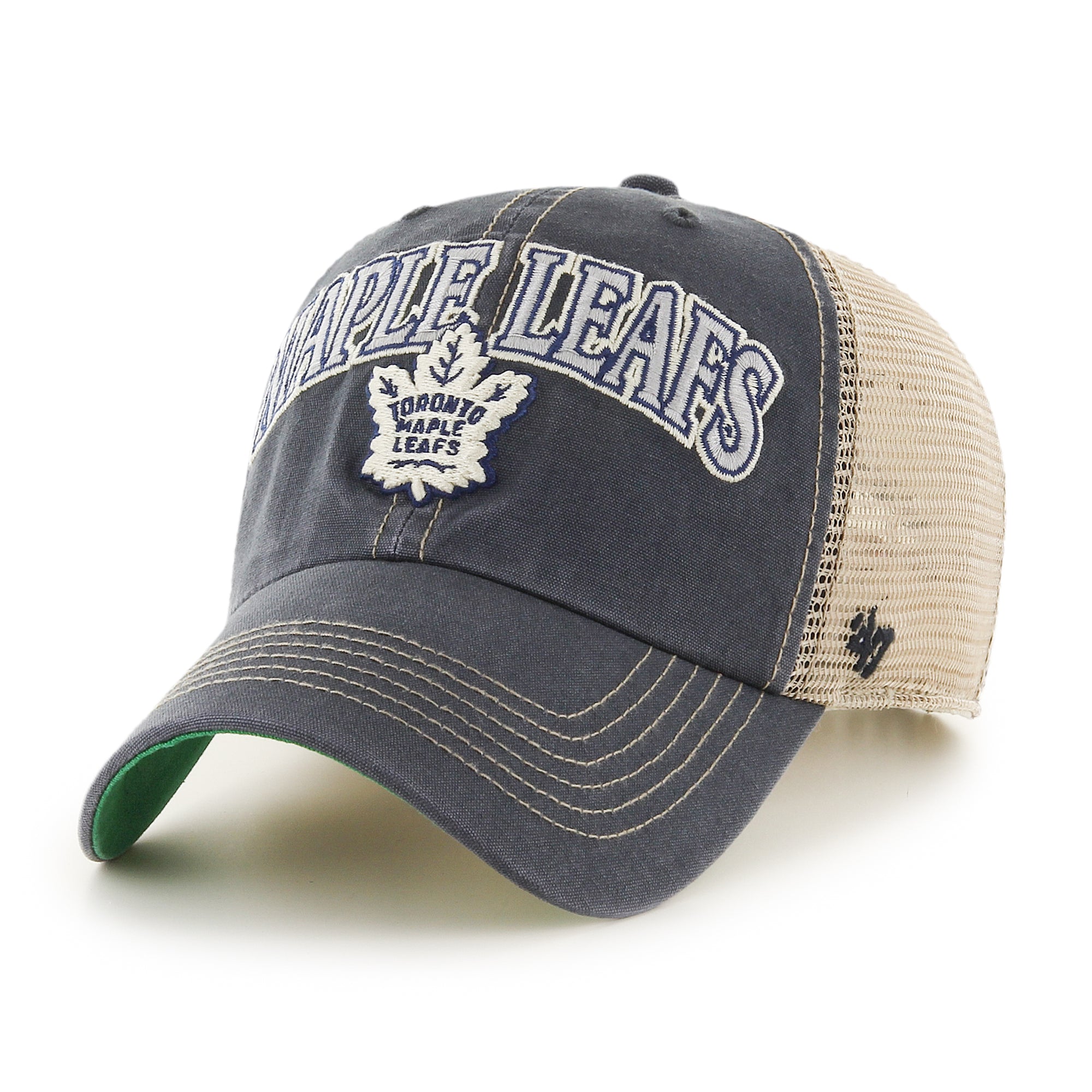 Toronto Maple Leafs Tuscaloosa Trawler '47 CLEAN UP NHL Cap Navy - STADIUMDREAMS