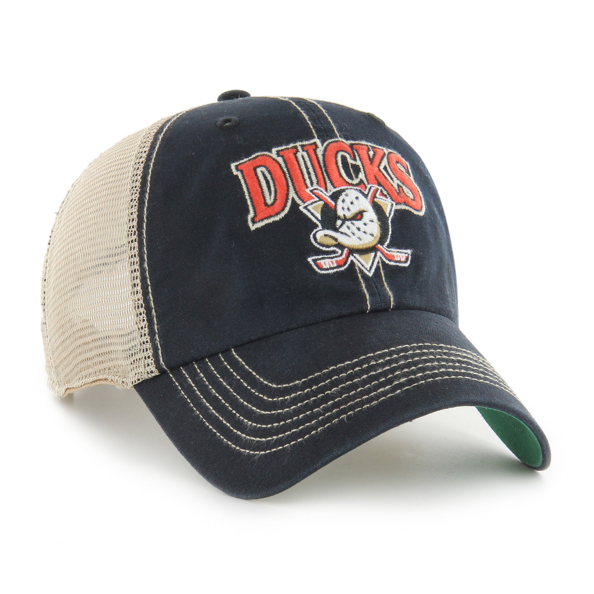 Anaheim Ducks Tuscaloosa Trawler '47 CLEAN UP NHL Cap Schwarz - STADIUMDREAMS