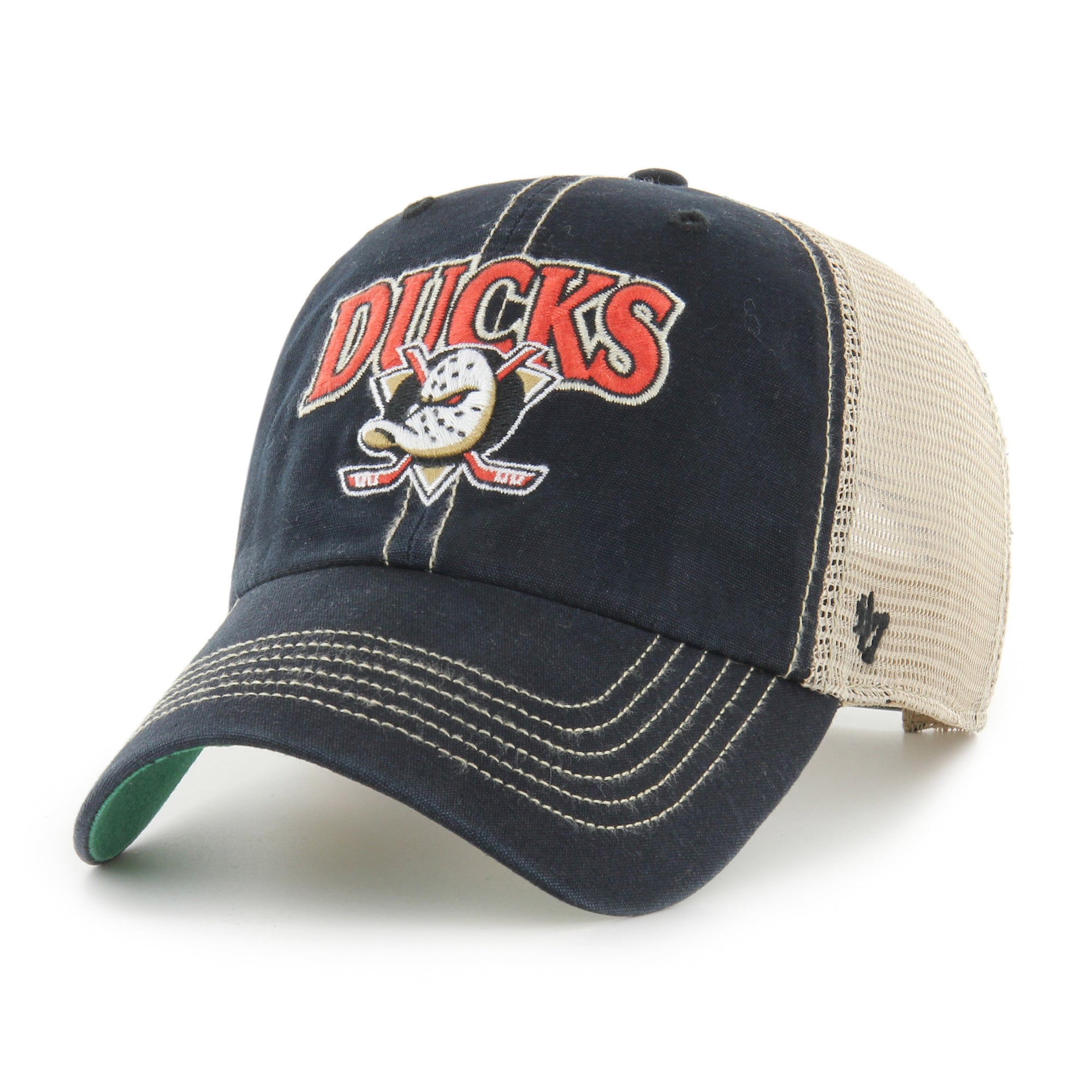 Anaheim Ducks Tuscaloosa Trawler '47 CLEAN UP NHL Cap Schwarz - STADIUMDREAMS