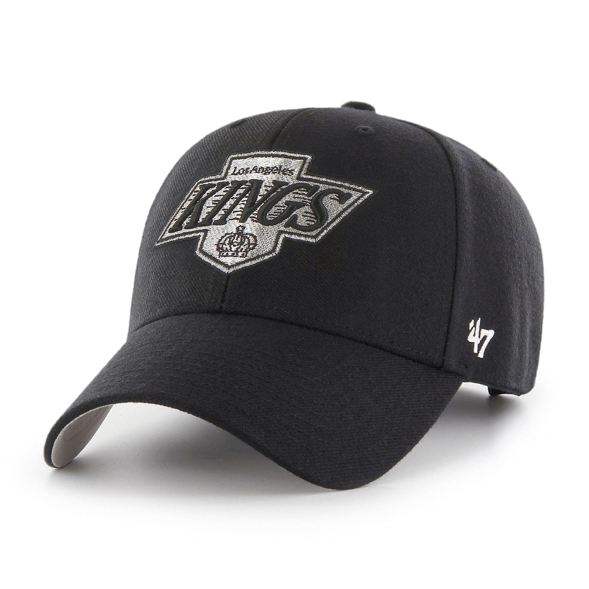 Los Angeles Kings '47 MVP NHL Cap Schwarz - STADIUMDREAMS