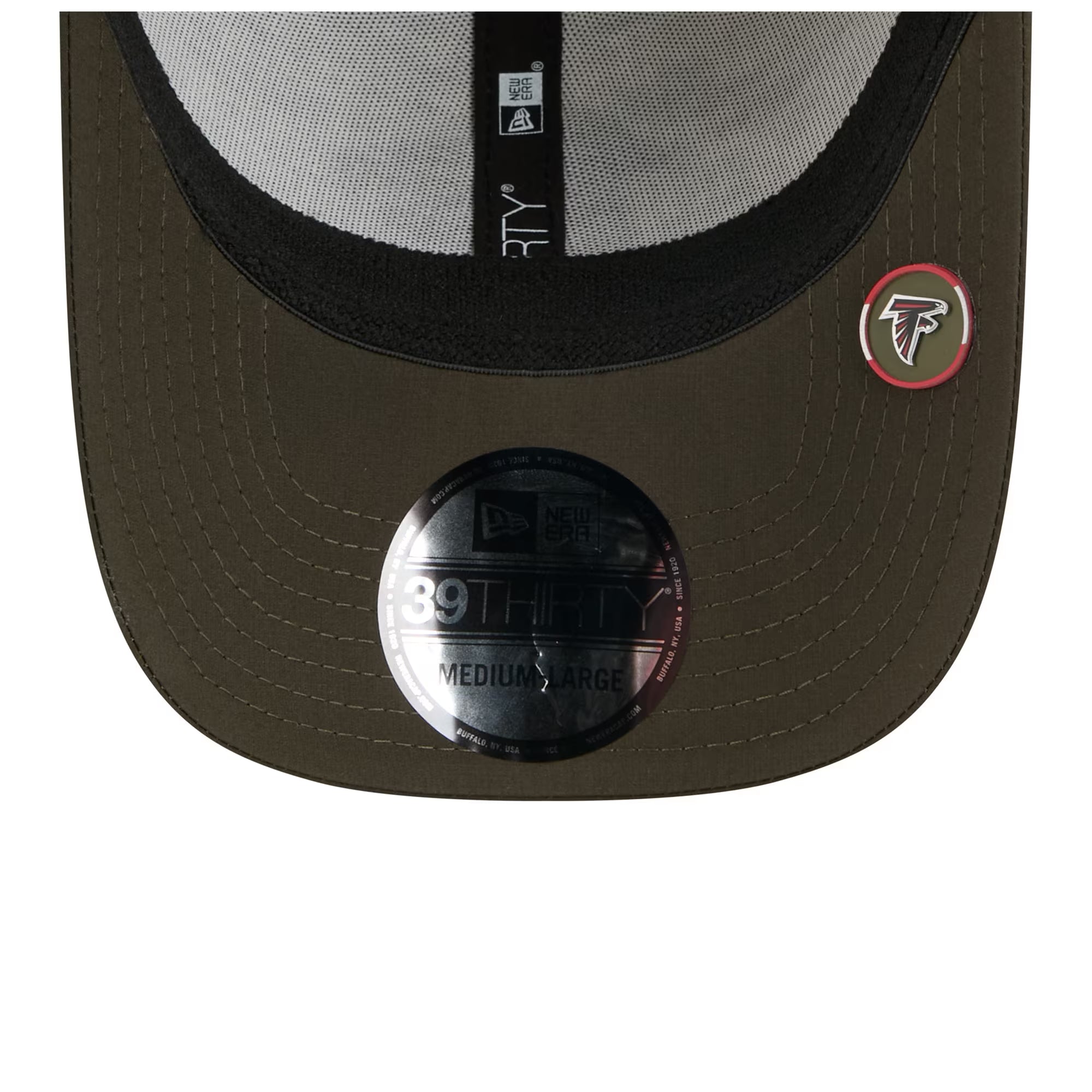 Atlanta Falcons New Era 2025 NFL Salute to Service 39THIRTY Flex Fit Cap Camouflage - STADIUMDREAMS