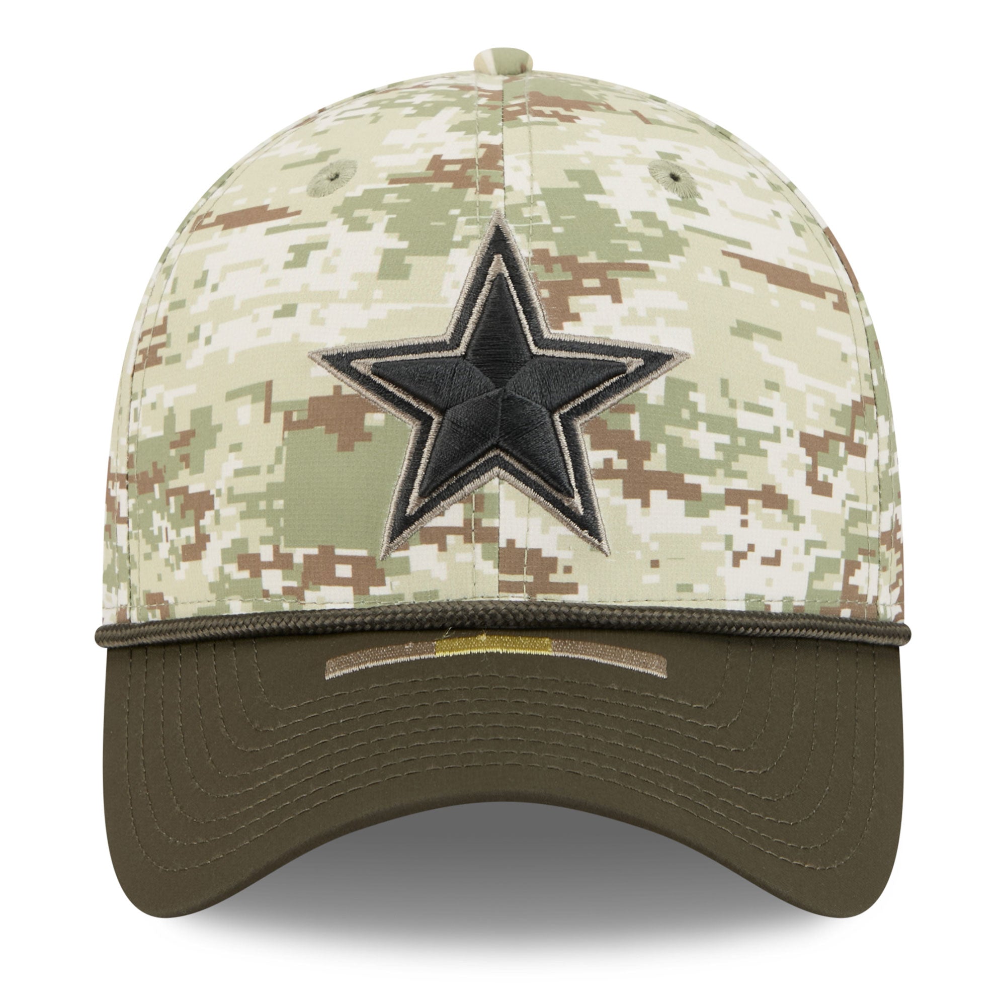 Dallas Cowboys New Era 2025 NFL Salute to Service 39THIRTY Flex Fit Cap Camouflage - STADIUMDREAMS