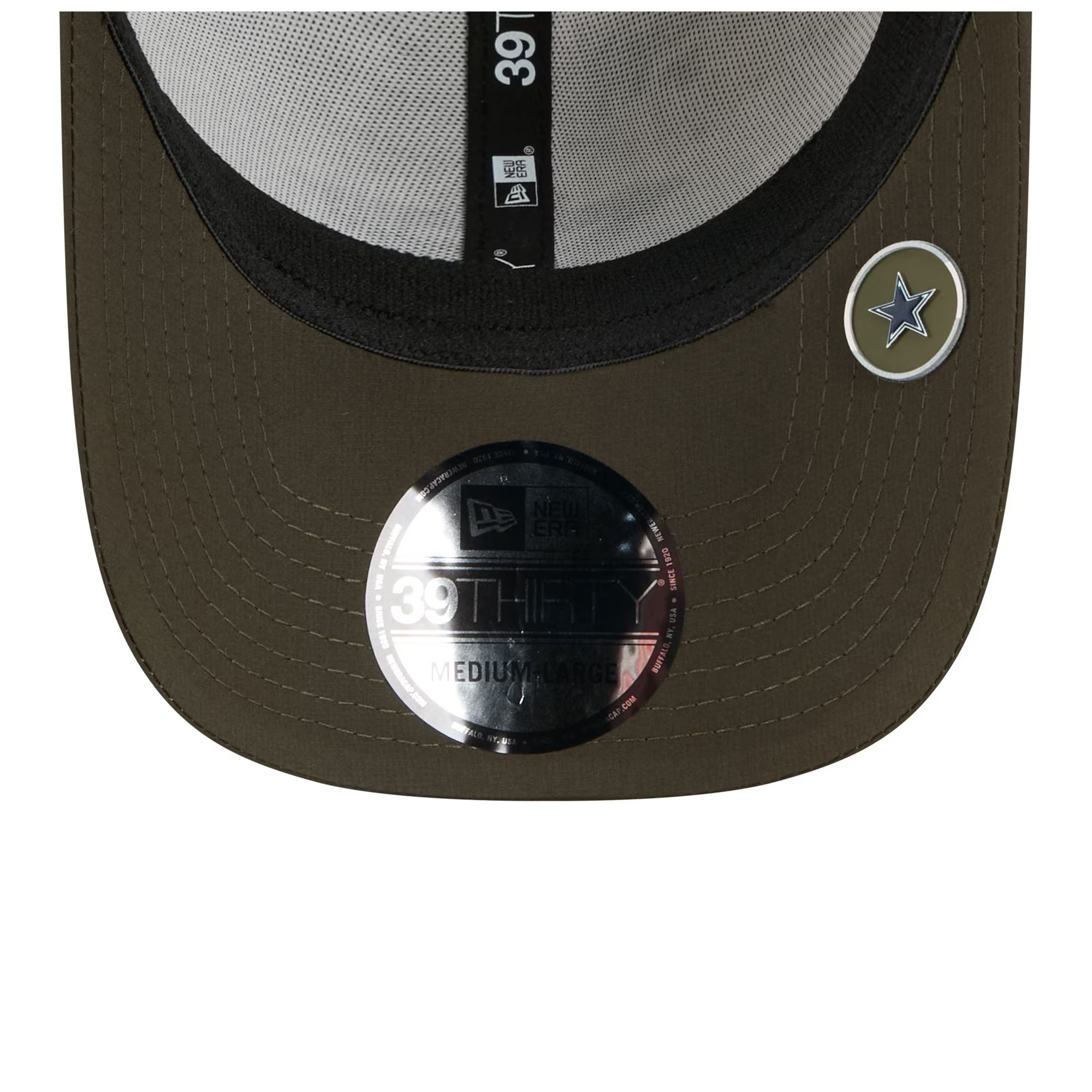 Dallas Cowboys New Era 2025 NFL Salute to Service 39THIRTY Flex Fit Cap Camouflage - STADIUMDREAMS